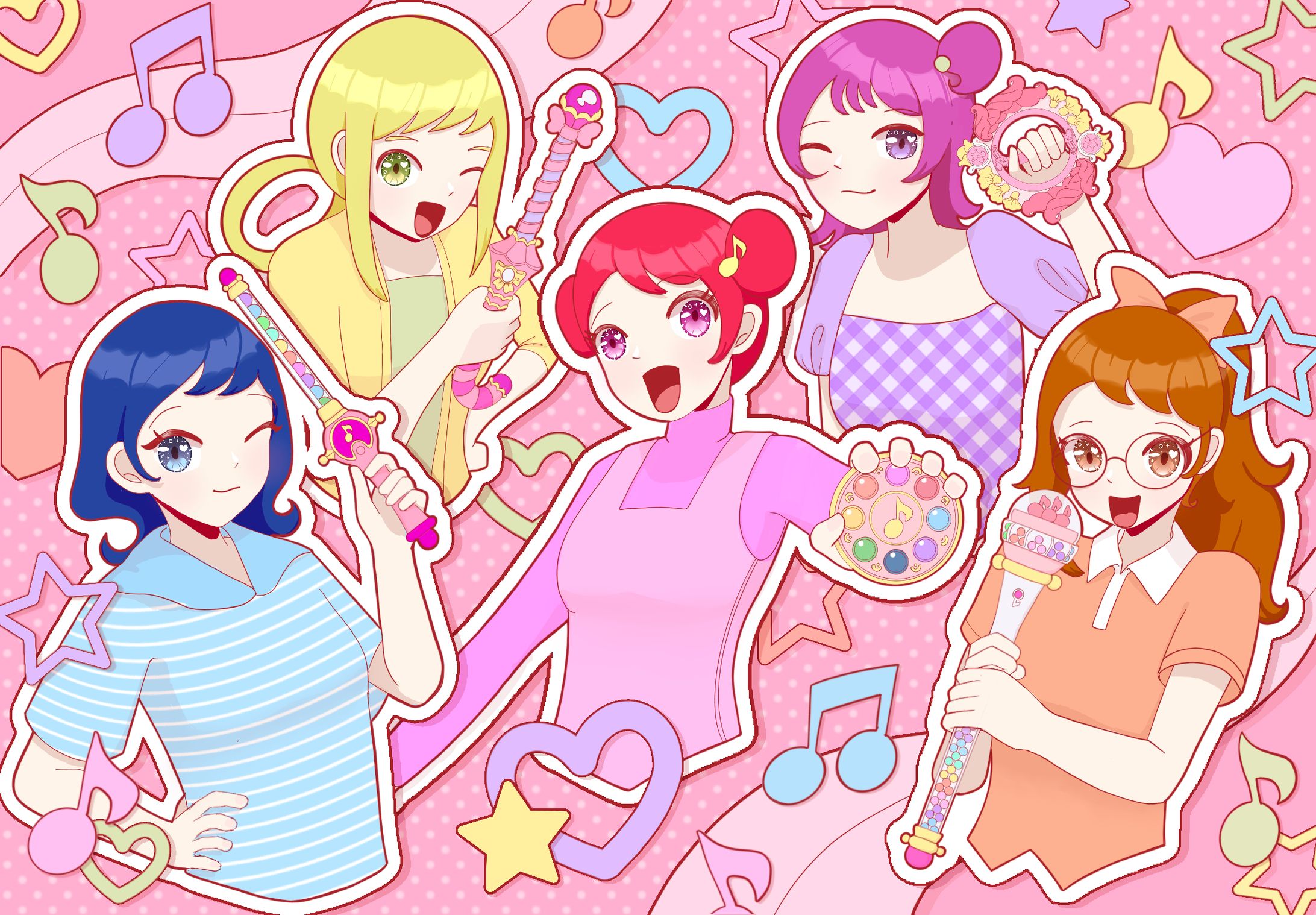 [fanart] ojamajo doremi 25th anniv-1