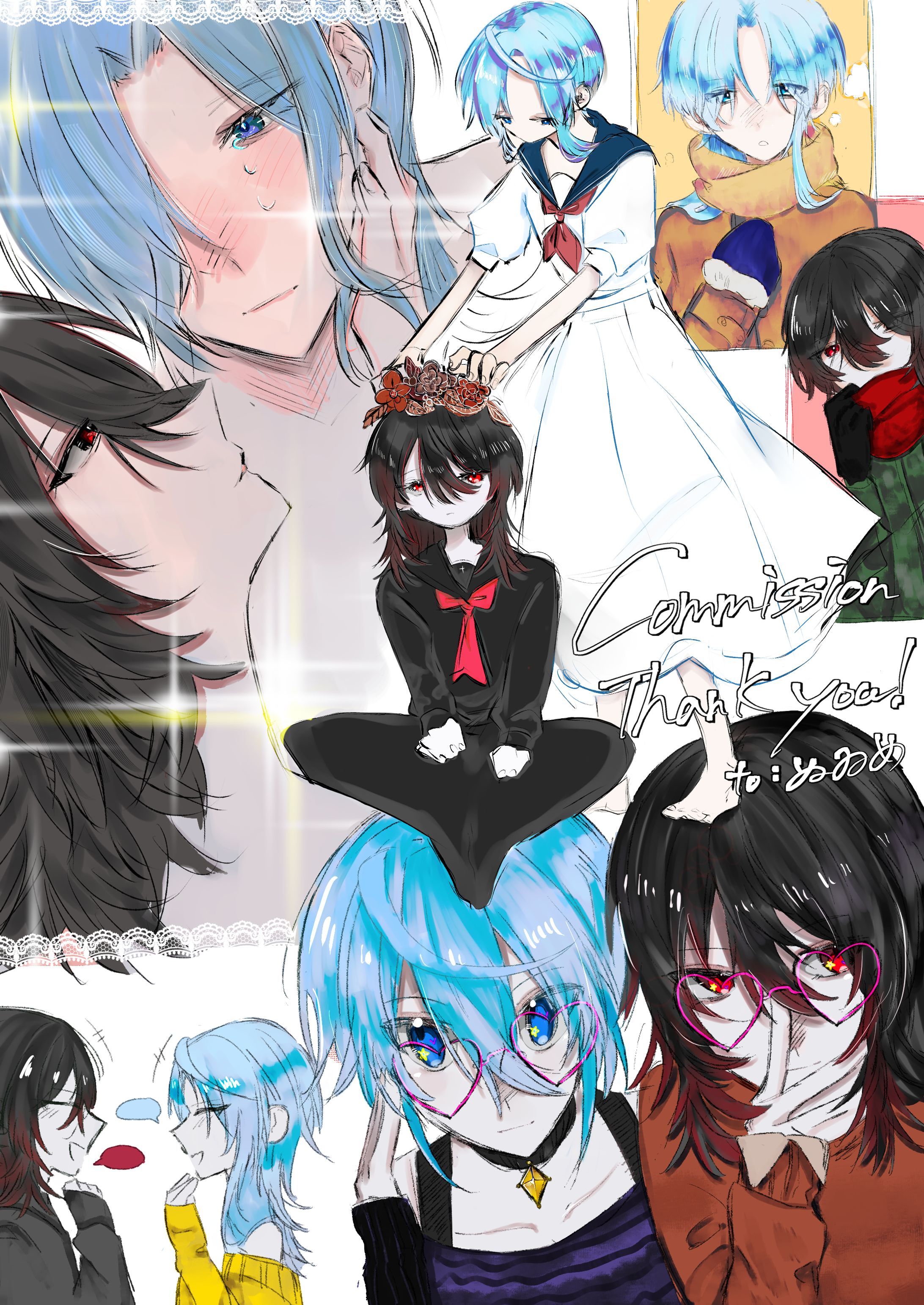 Skebのご依頼絵②-1