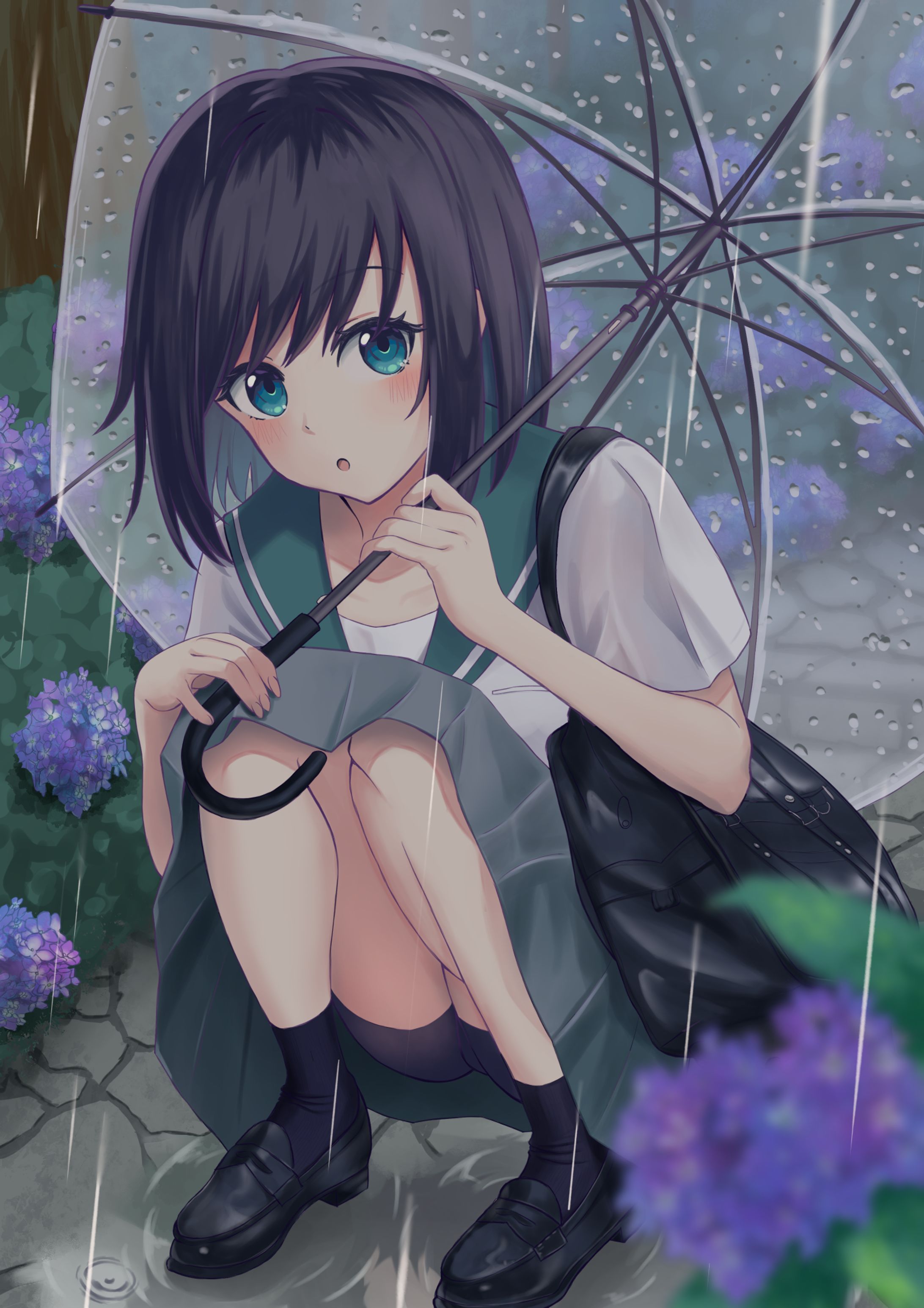 梅雨イラスト-1