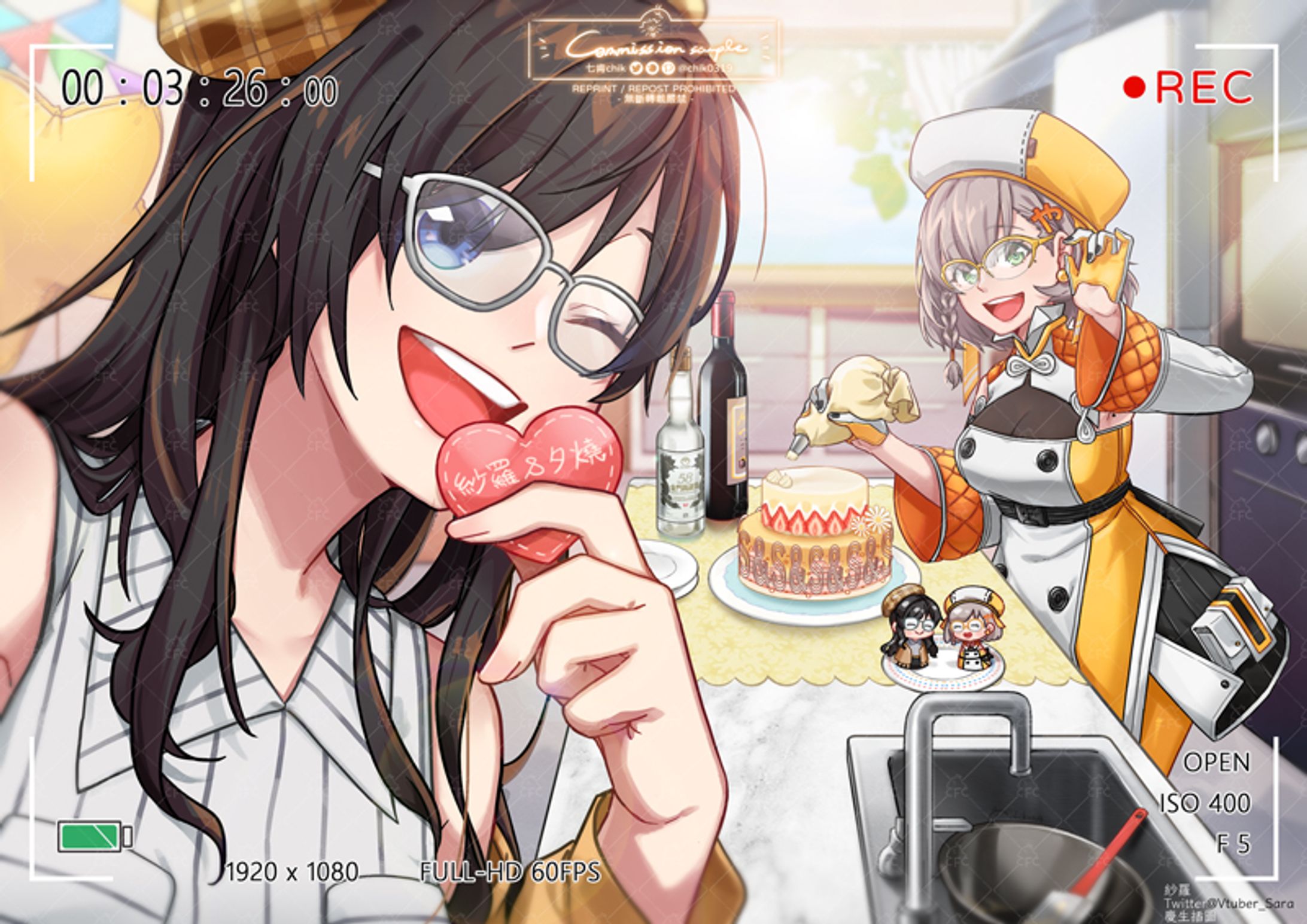 紗羅@Vtuber_Sara | 生日賀圖-1