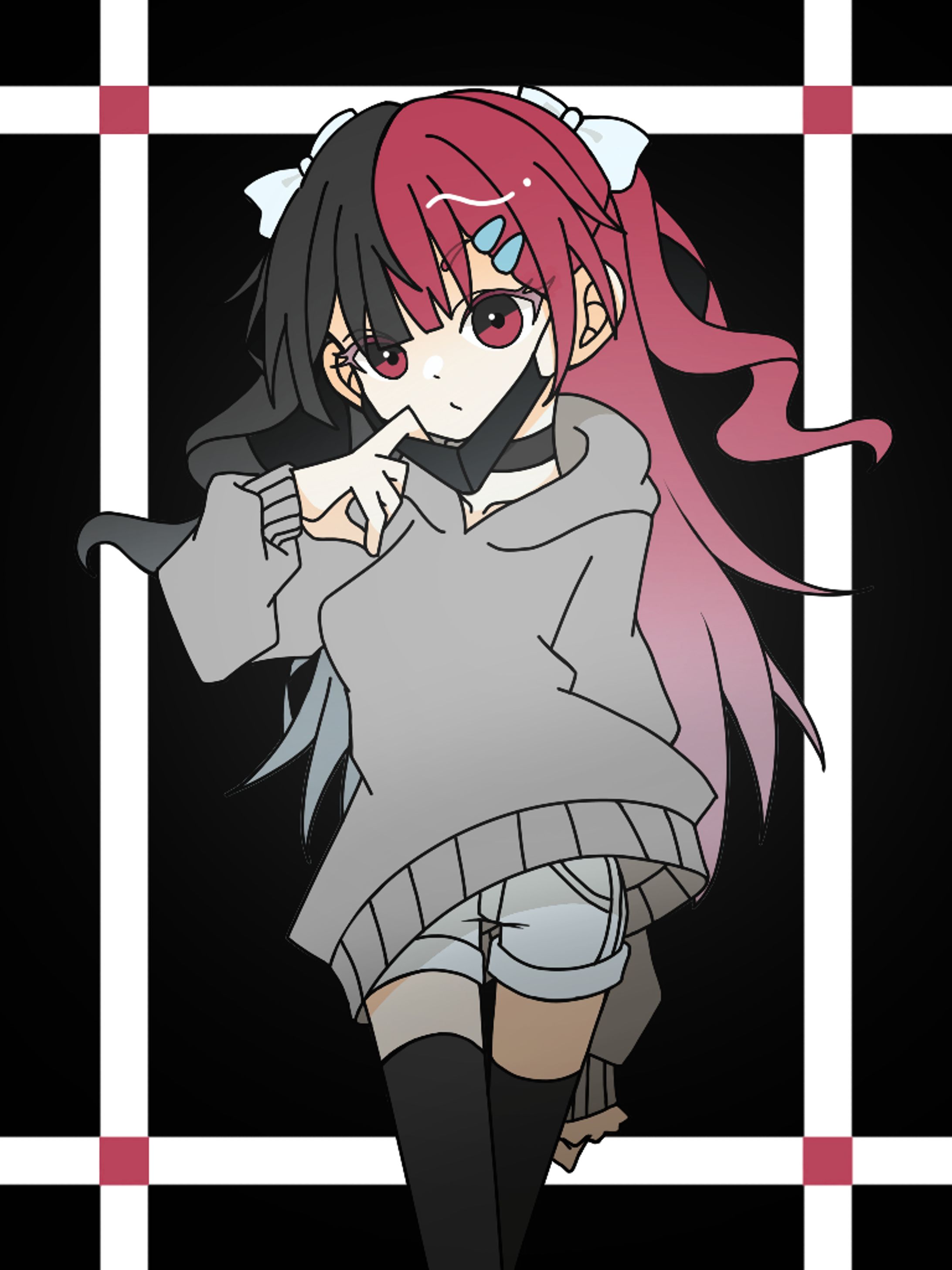 クールな女の子🖤❤️-1