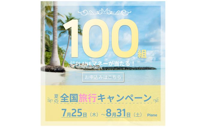 架空旅行キャンペーン　広告バナー