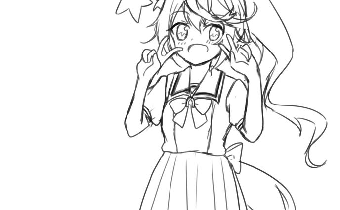 ウマ娘らくがき
