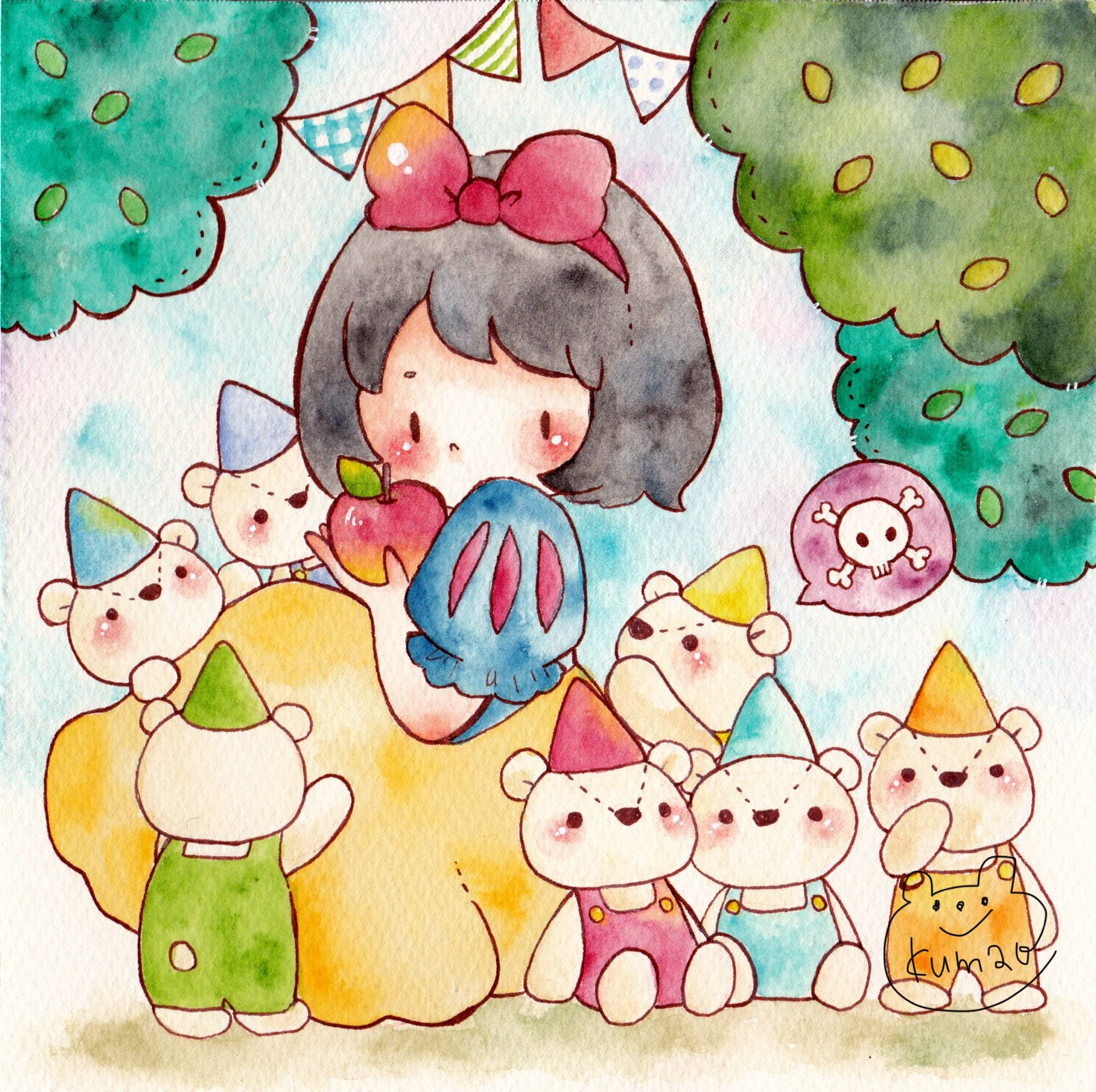水彩イラスト-1