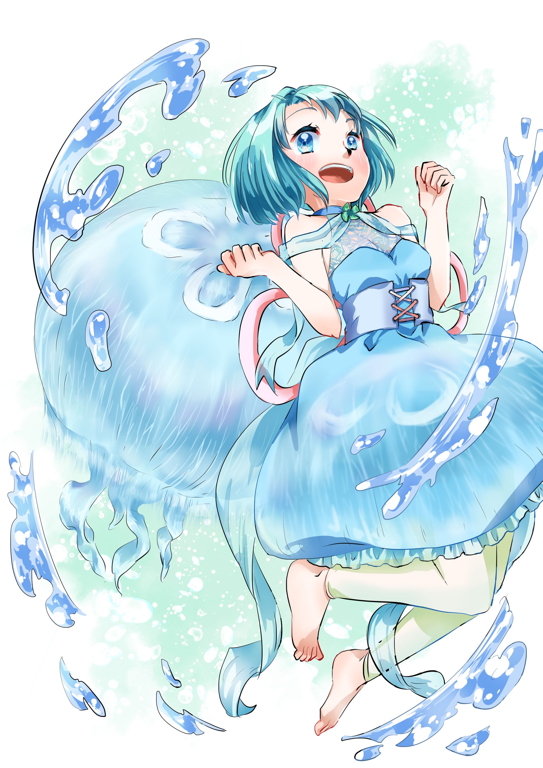 クラゲ擬人化／2019年制作-1