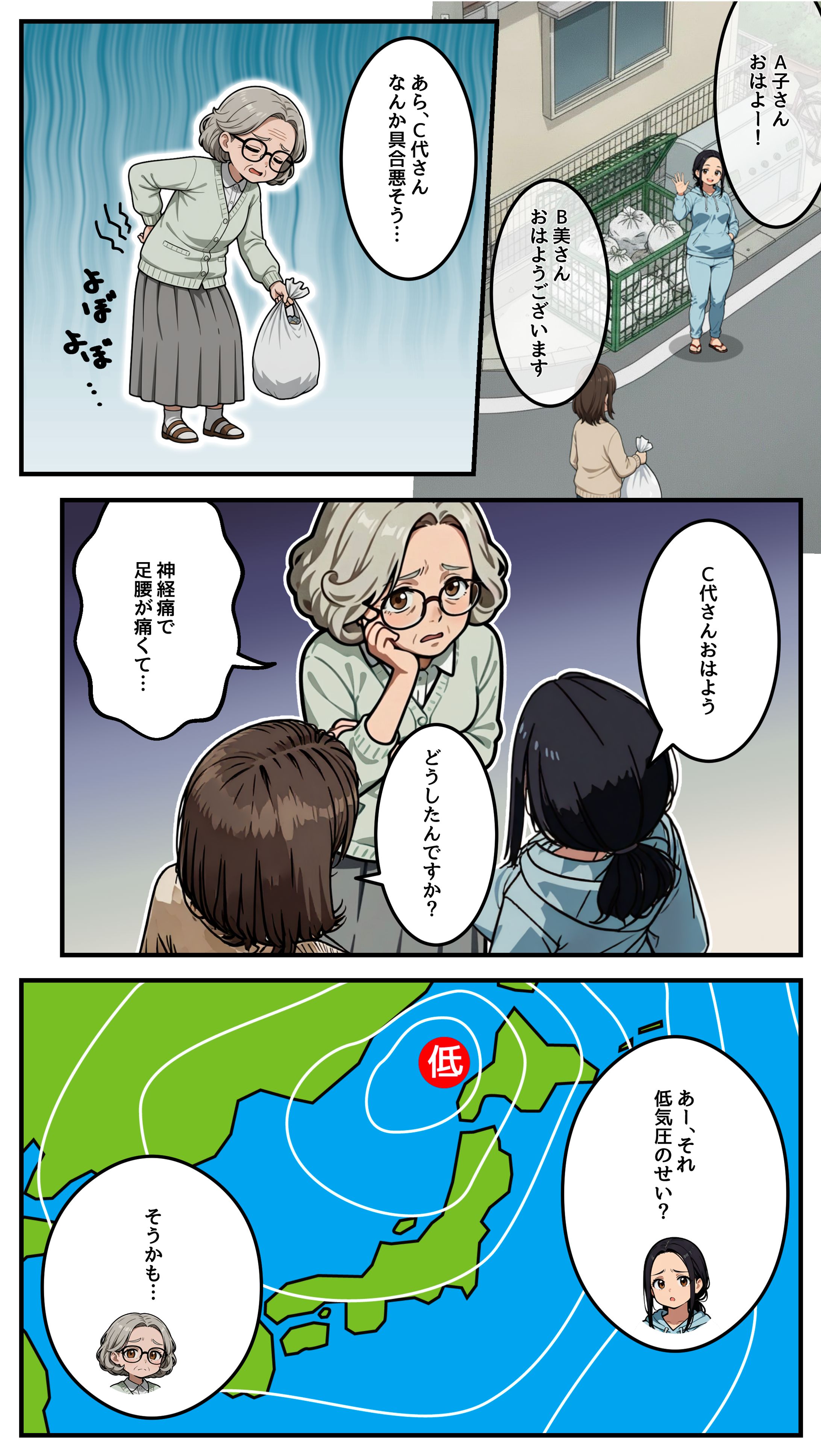 サンプル漫画「鍼灸院の紹介」-1