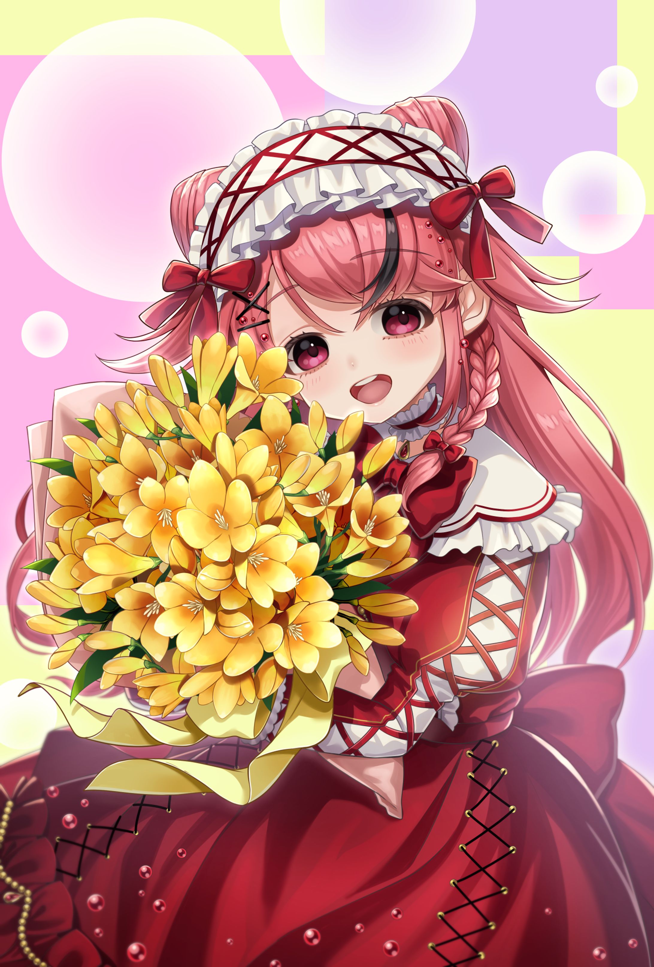 紅榴ざくろさま　記念日イラスト-1