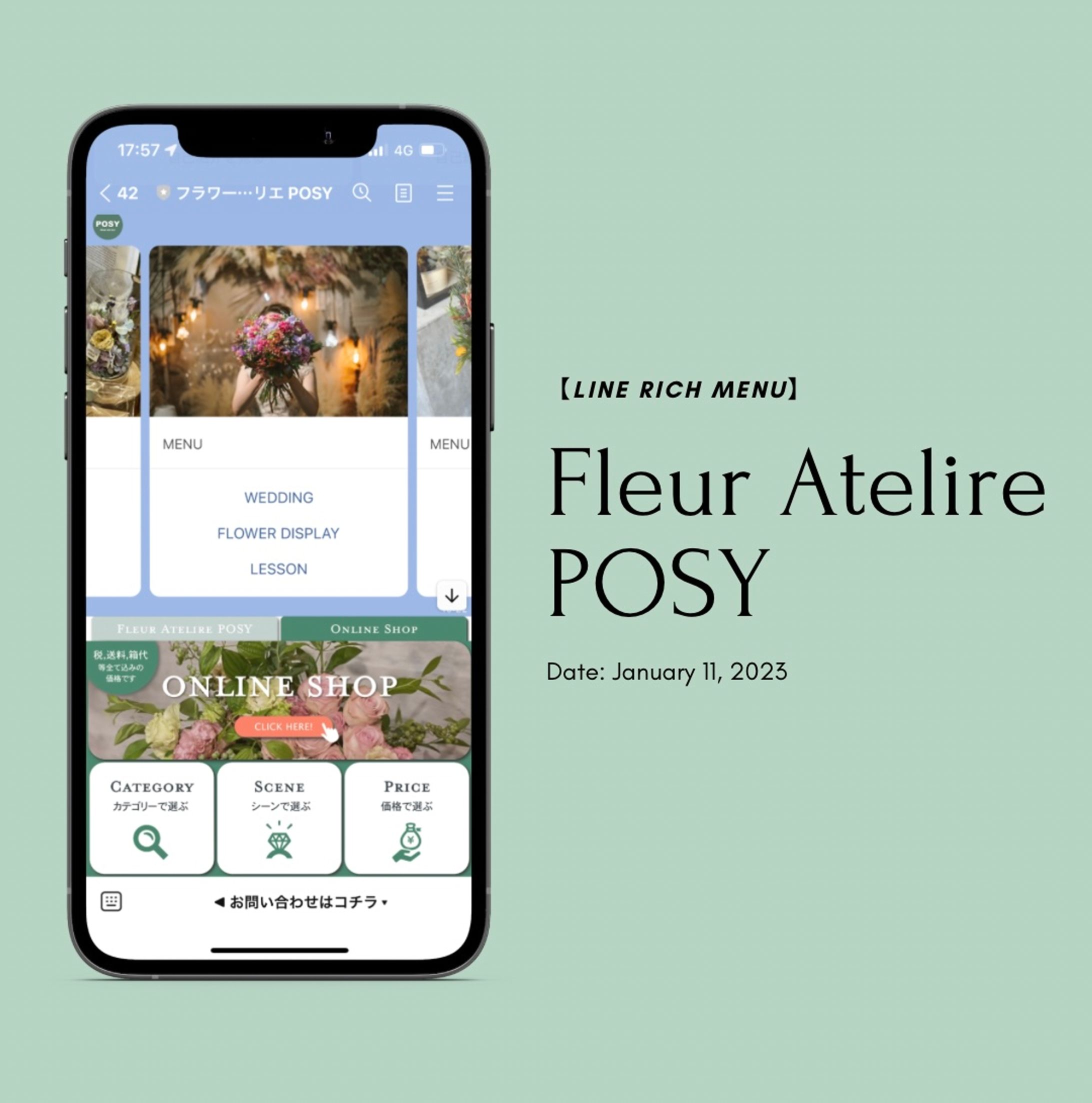 【LINE rich menu】Fleur Atelire POSY様-1
