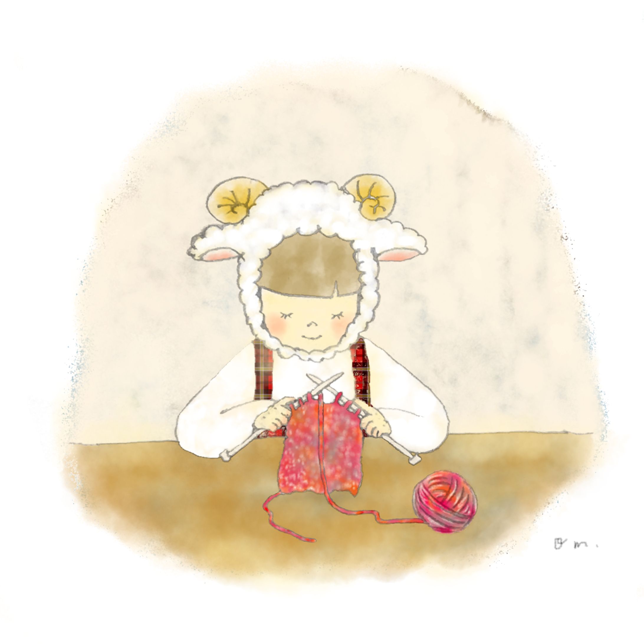おひつじ座のイラスト-1