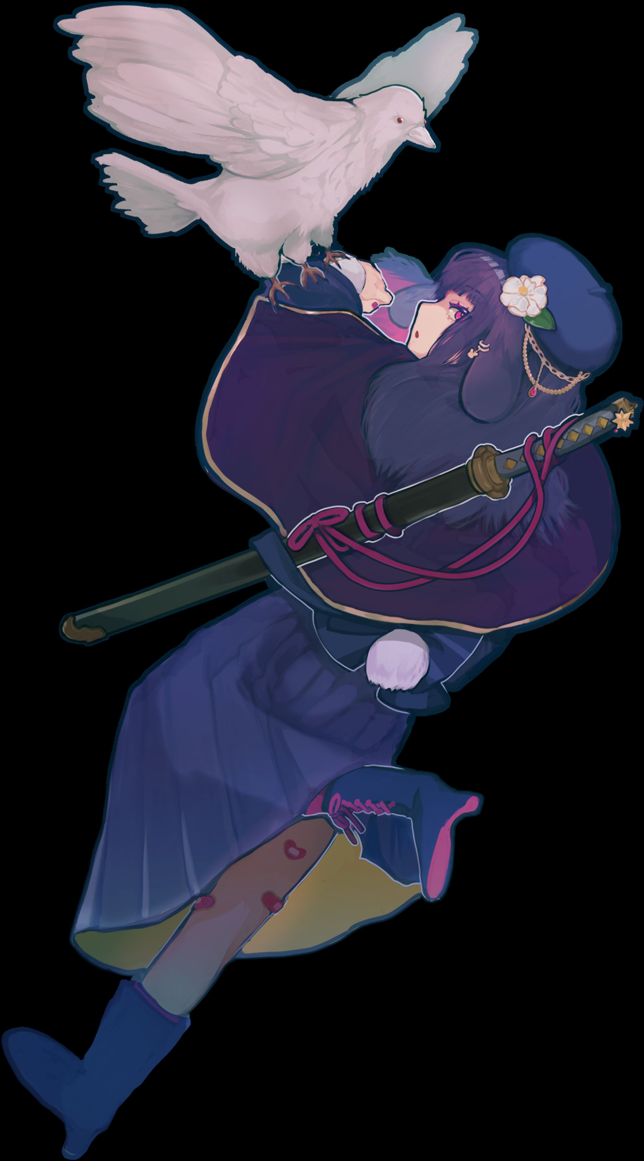 創作キャラクター　立ち絵-1
