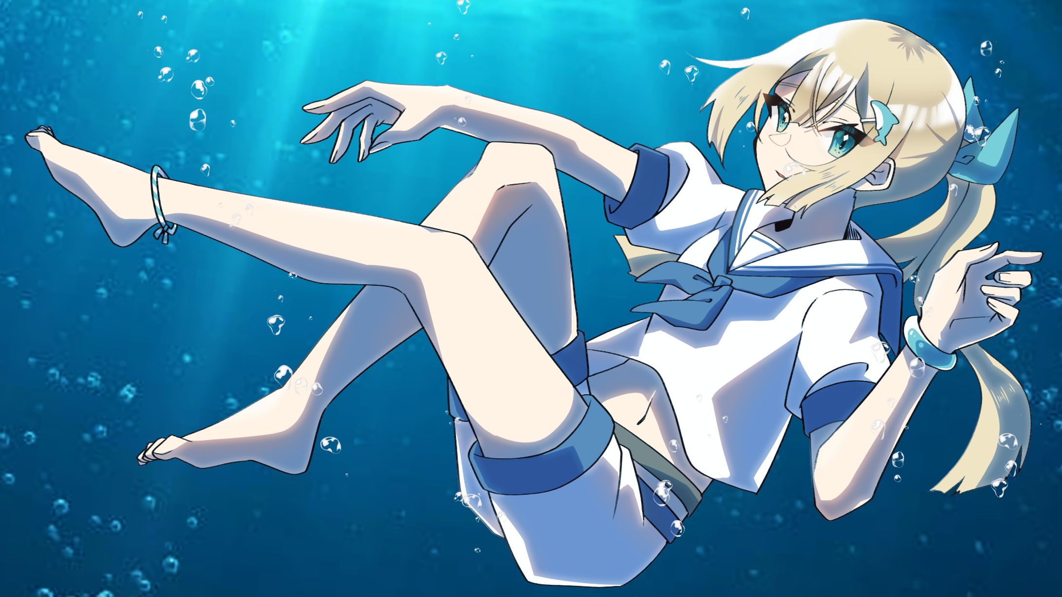 深海少女 歌ってみた イラスト-1