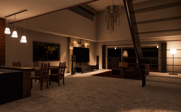 VRChat向けワールド「Apartment for VRC」