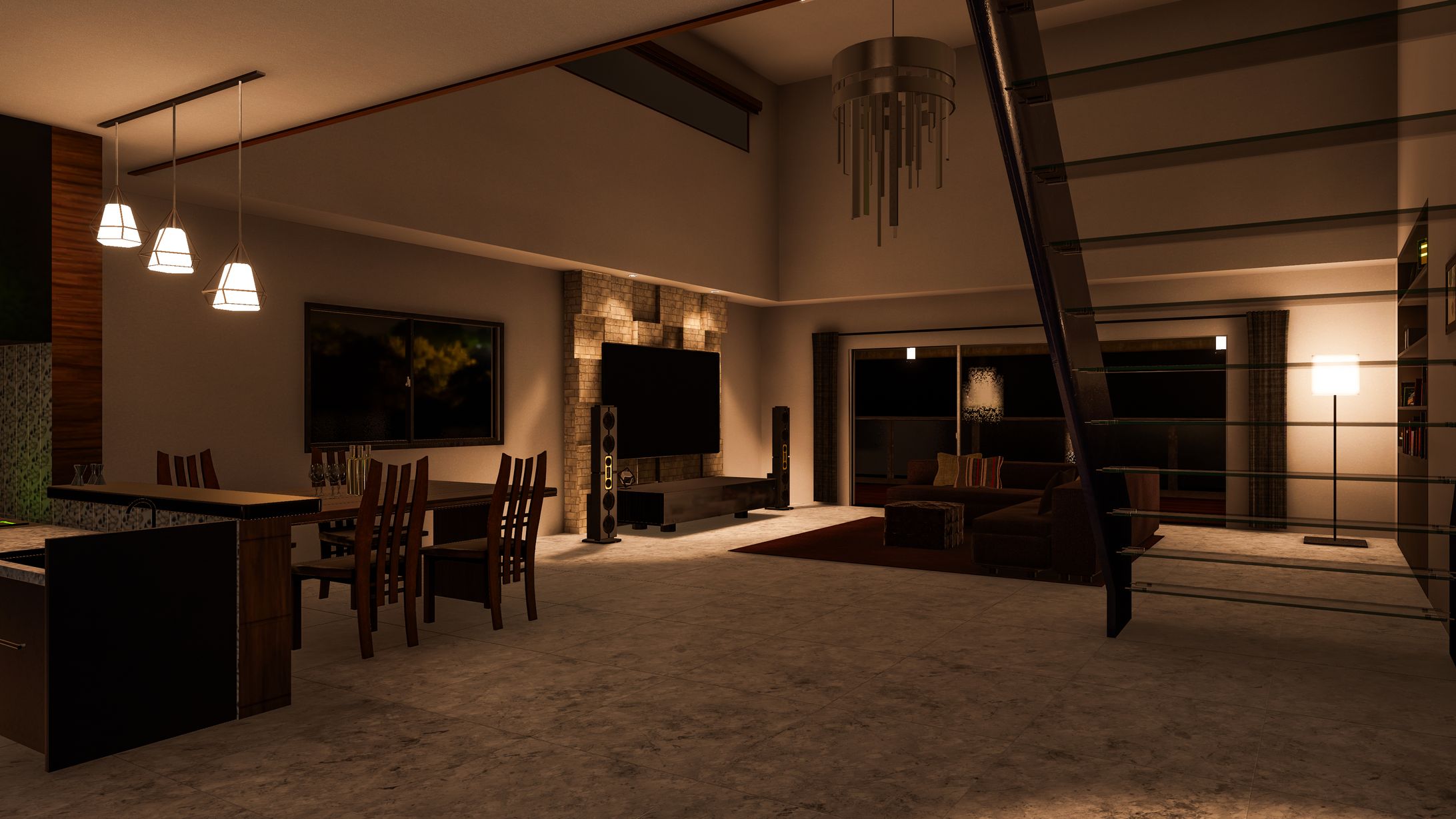 VRChat向けワールド「Apartment for VRC」-1