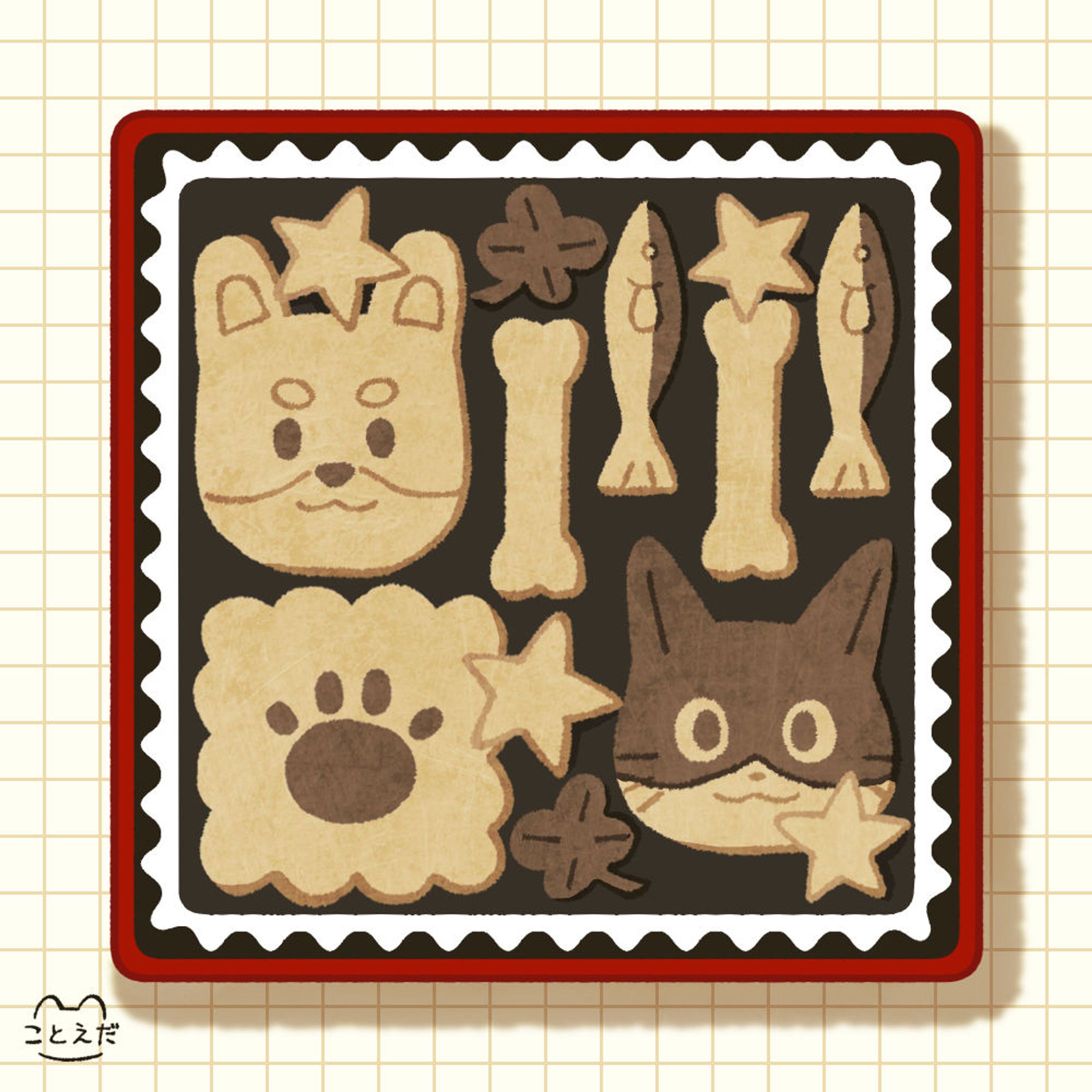 りくとやひろのサブレ-1