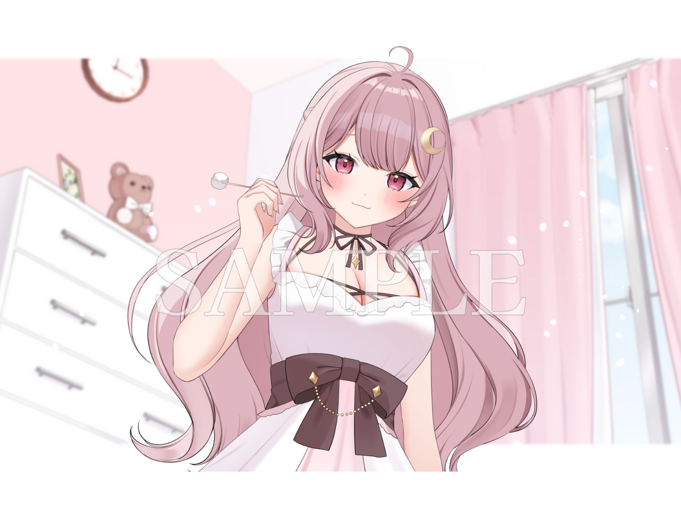 月之瀬ちあ様  ASMR用 Live2dモデルイラスト担当-1