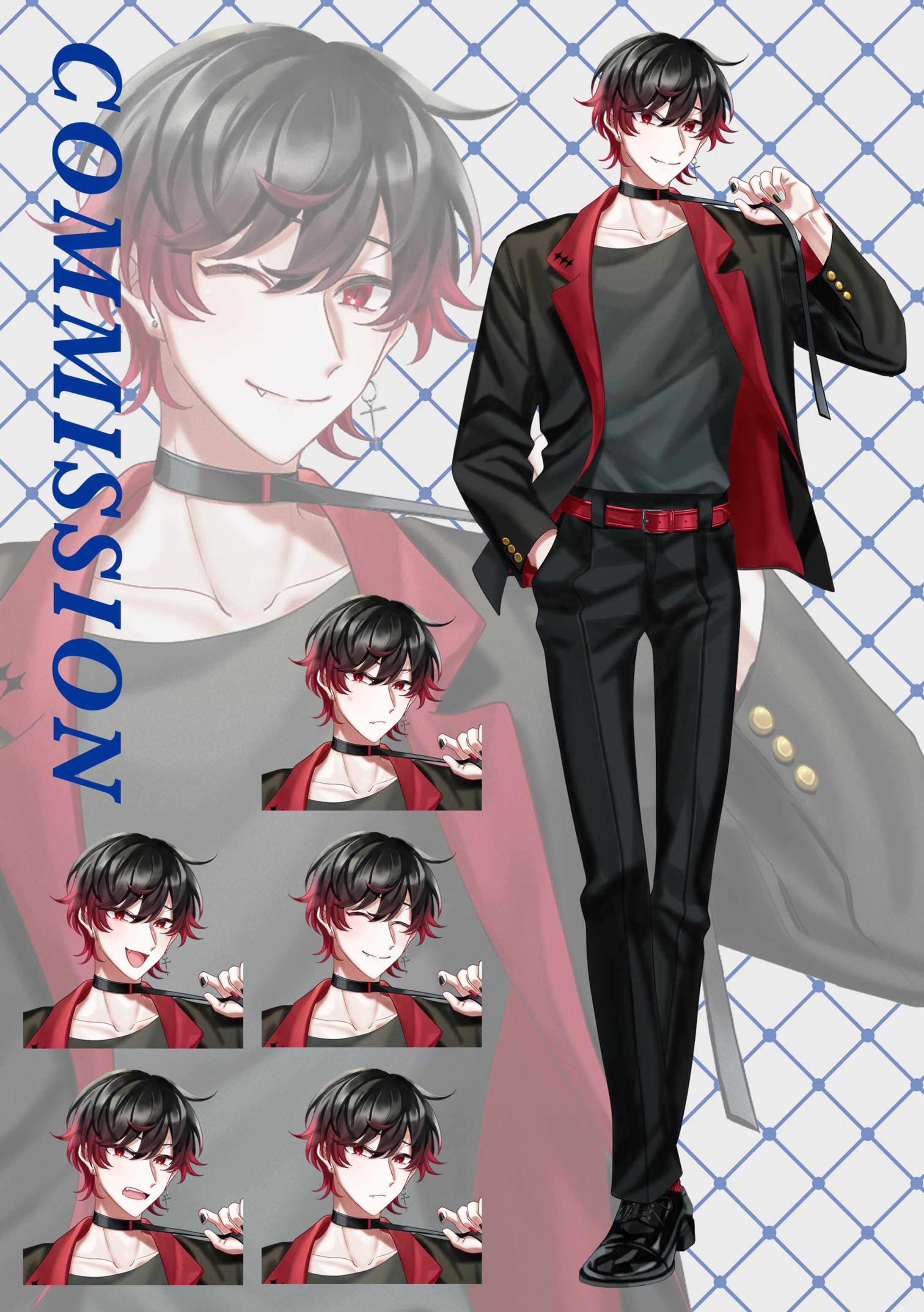 個人様ご依頼全身立ち絵-1