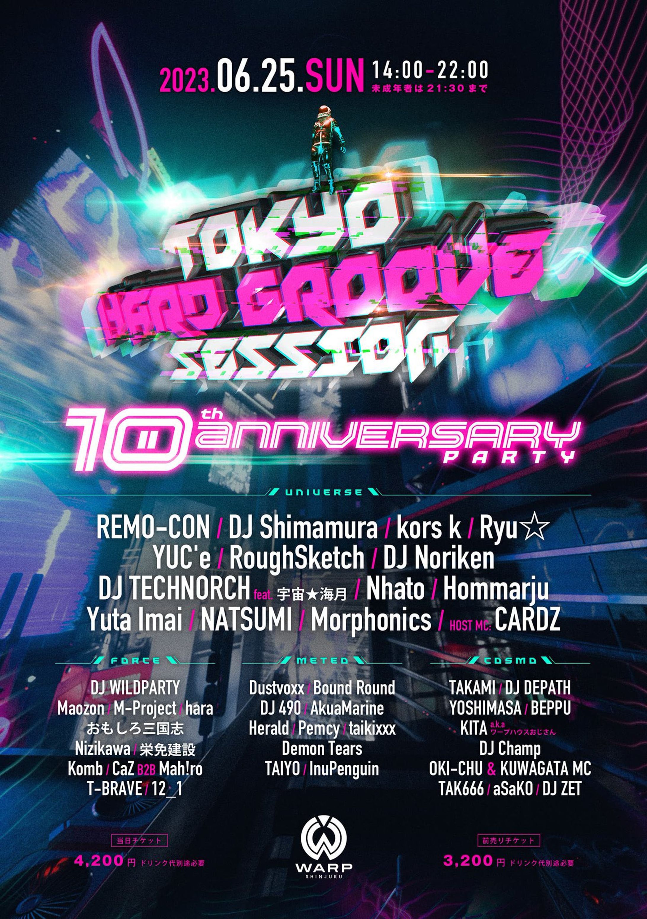 TOKYO HARD GROOVE SESSION 10TH ANNIVERSARY-1
