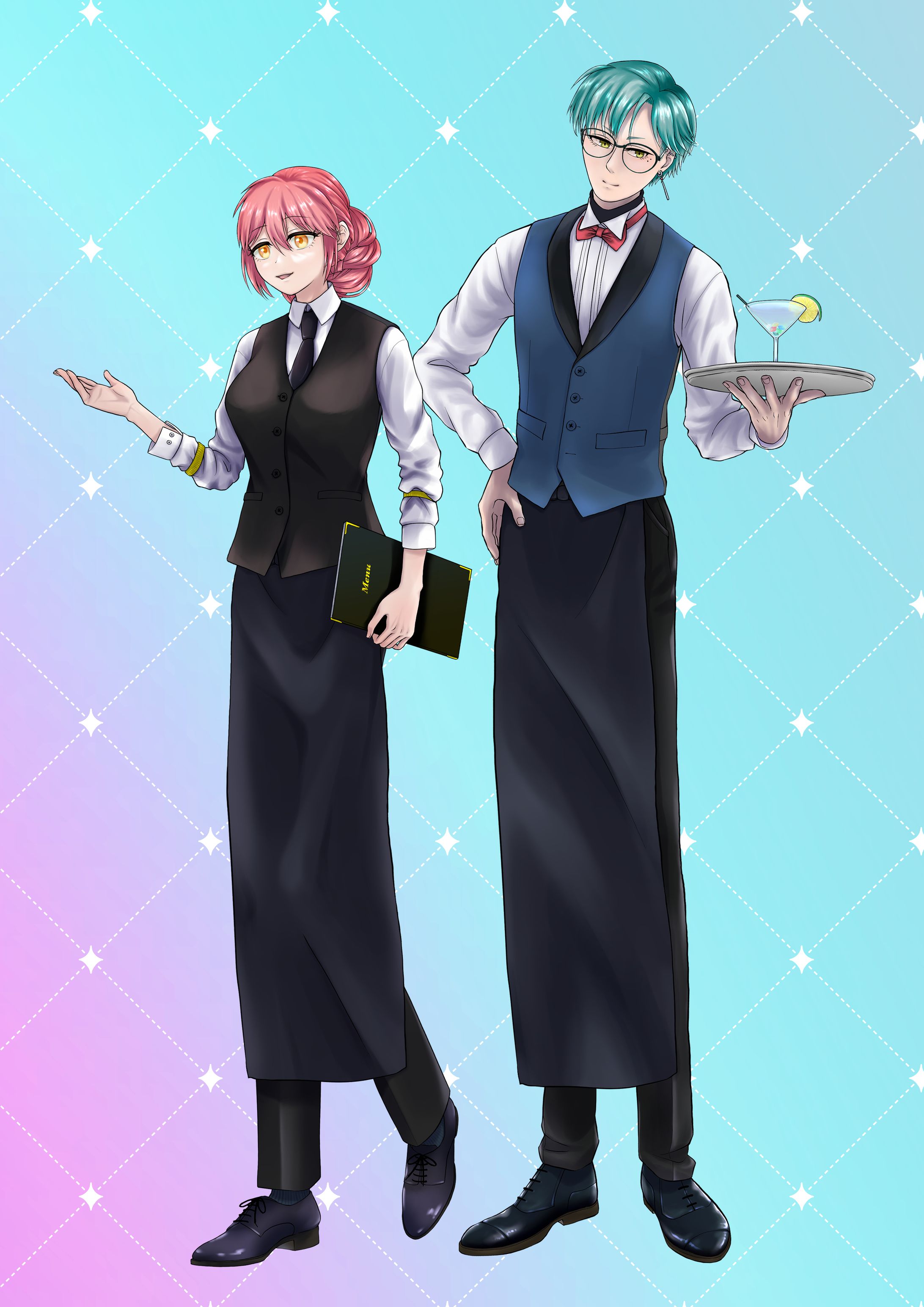 コラボカフェ(立ち絵&ミニキャラ)-1