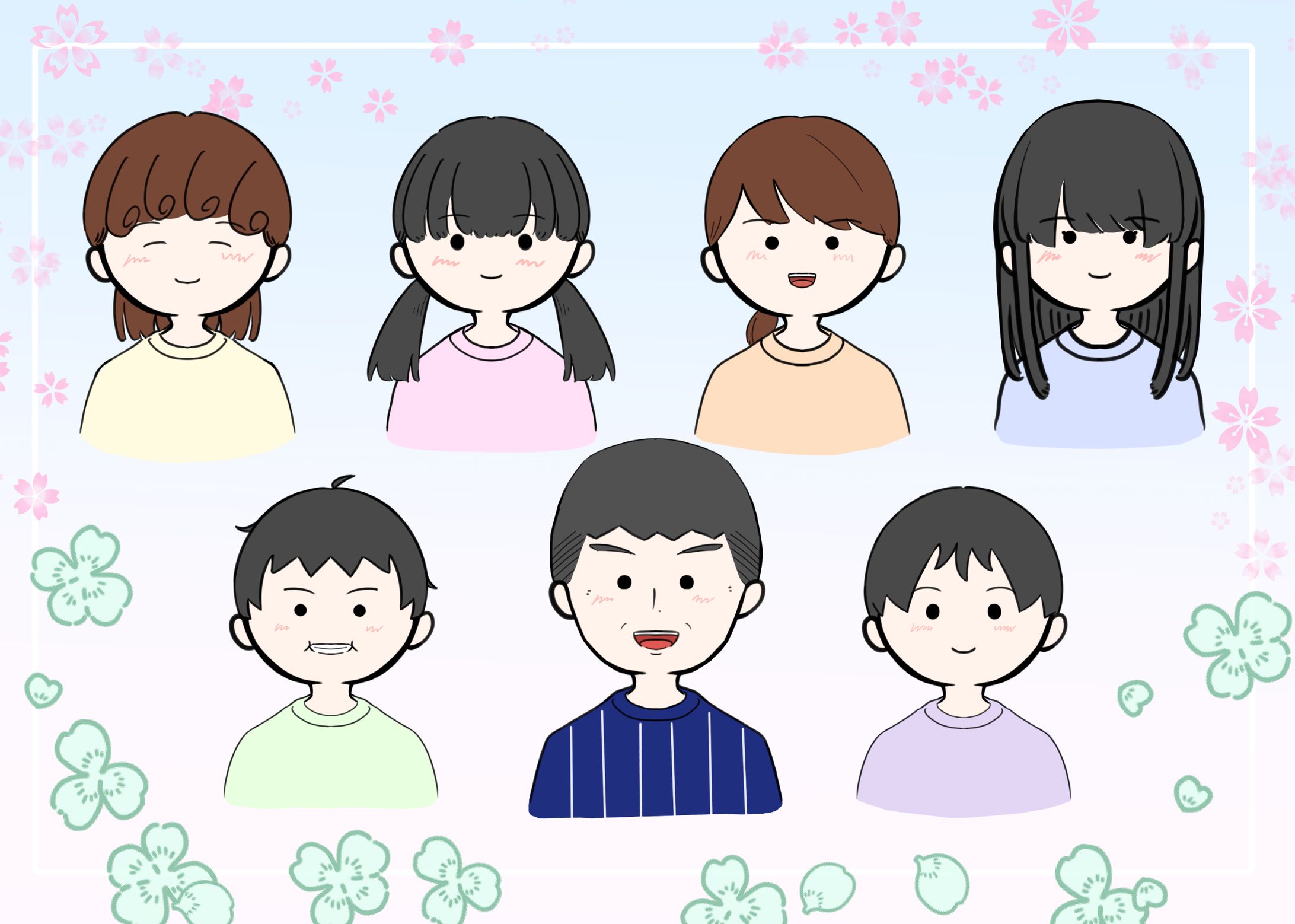 似顔絵制作（依頼）-1