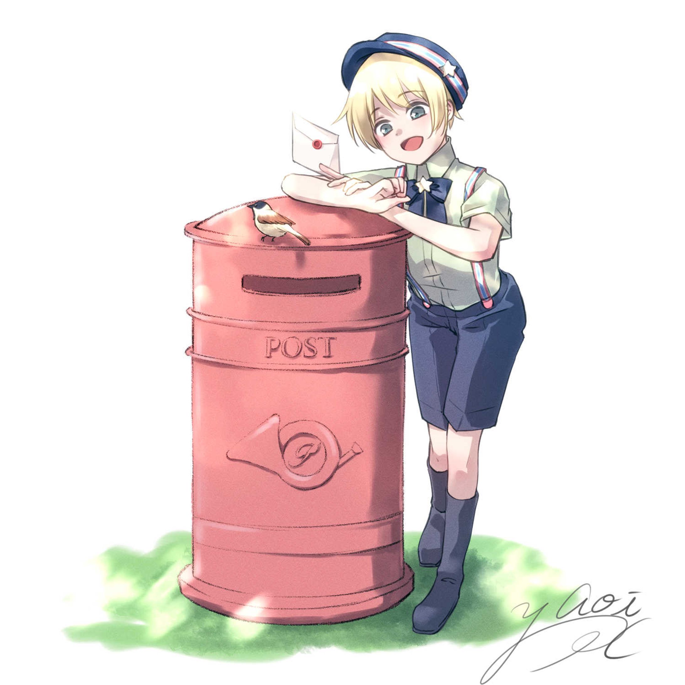 全身イラスト（シンプルな背景）-1
