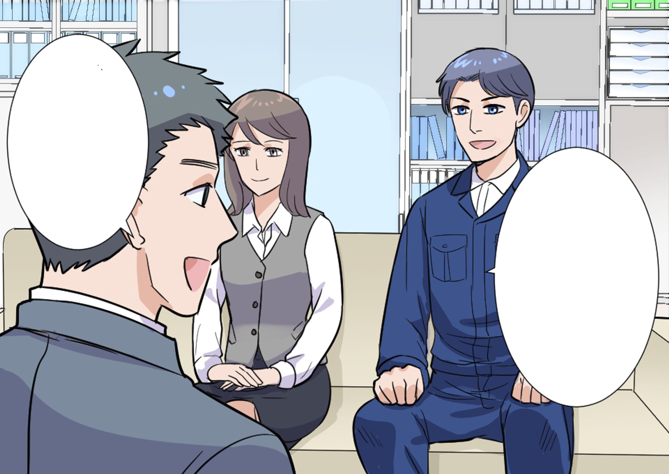 会社紹介広告漫画動画-1