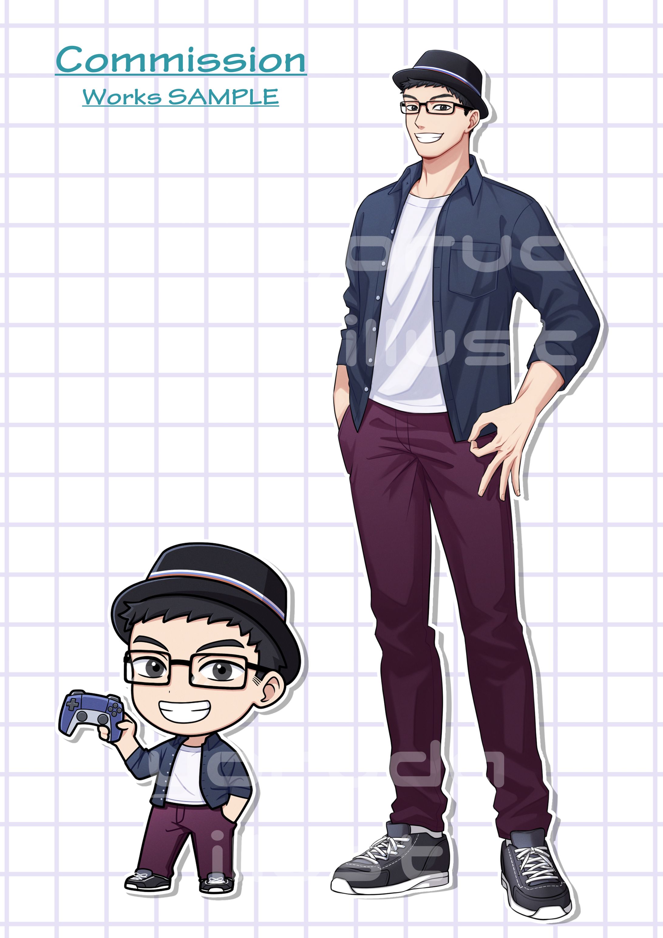 【立ち絵】【デフォルメ】ご依頼品-1