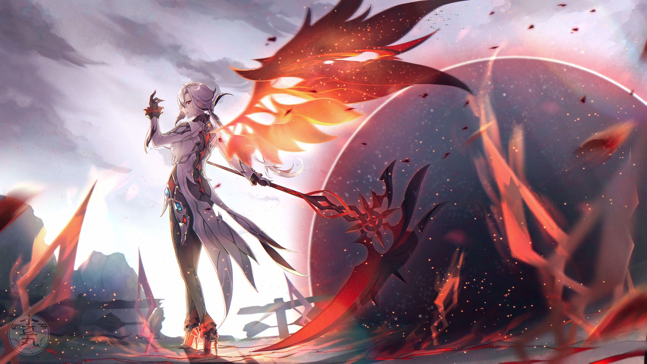 原神ファンアート「アルレッキーノ」-1