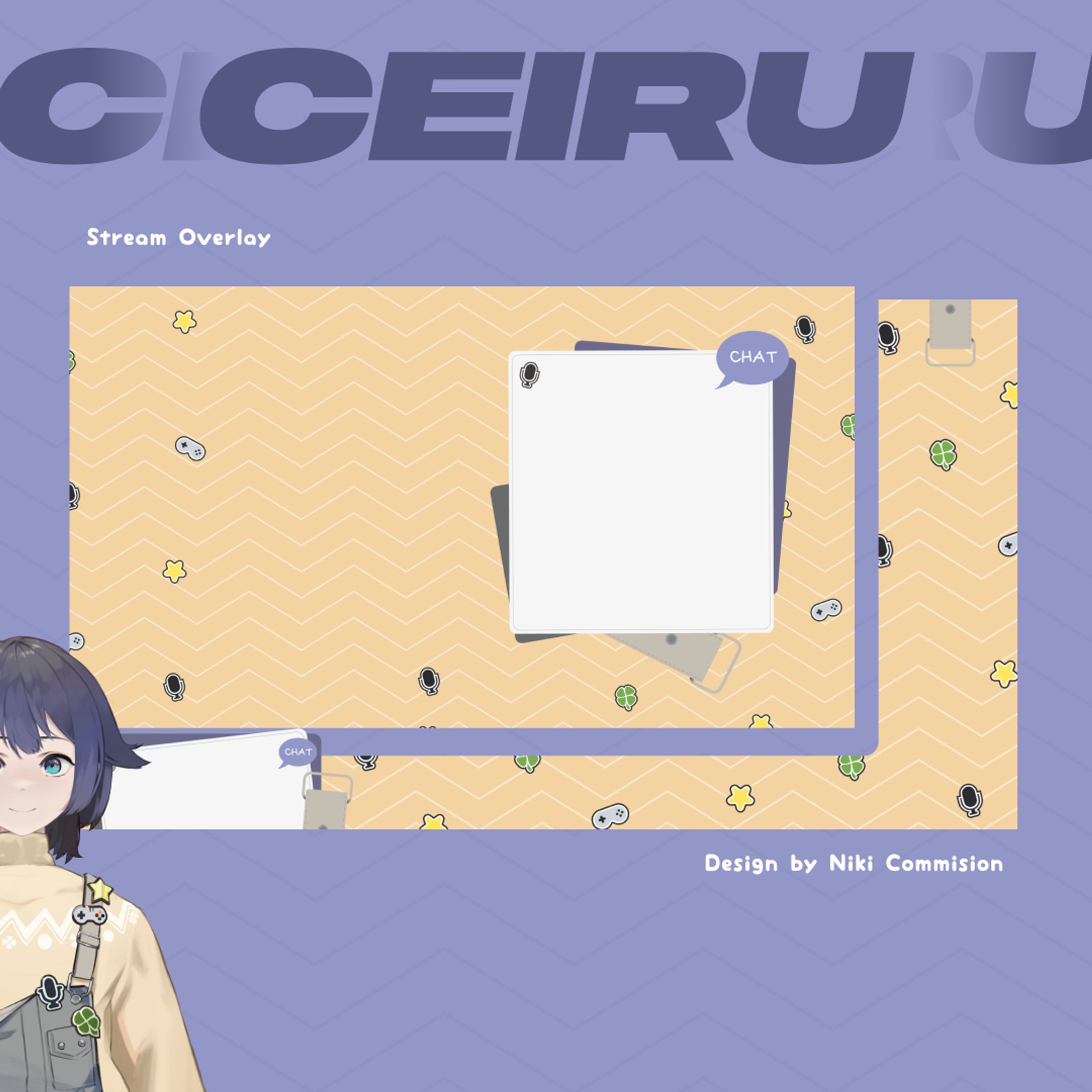 Overlay Gameplay & Chatting For Ceiru-1