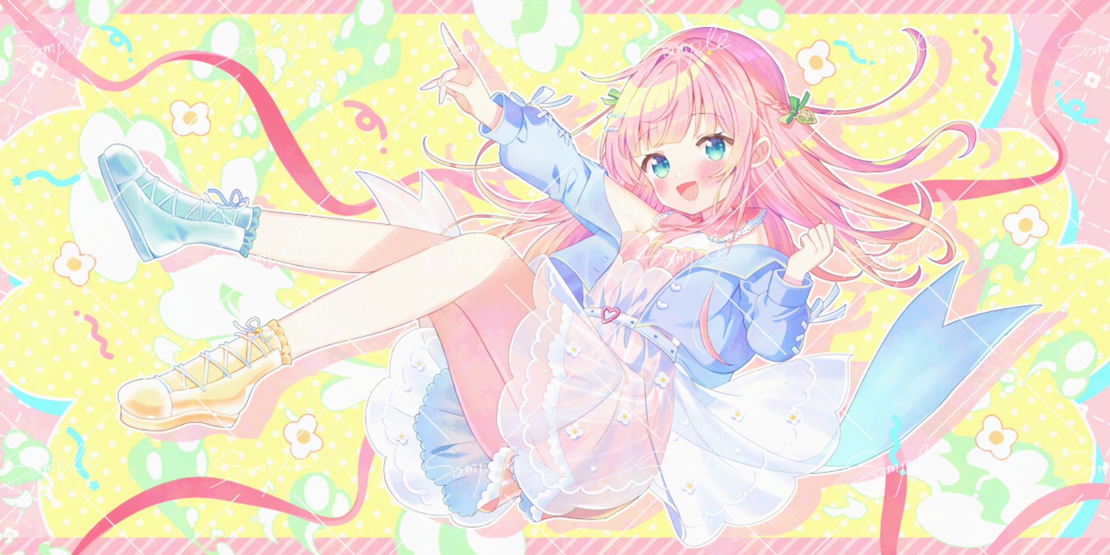 あまねもも様 イベント用イラスト-1