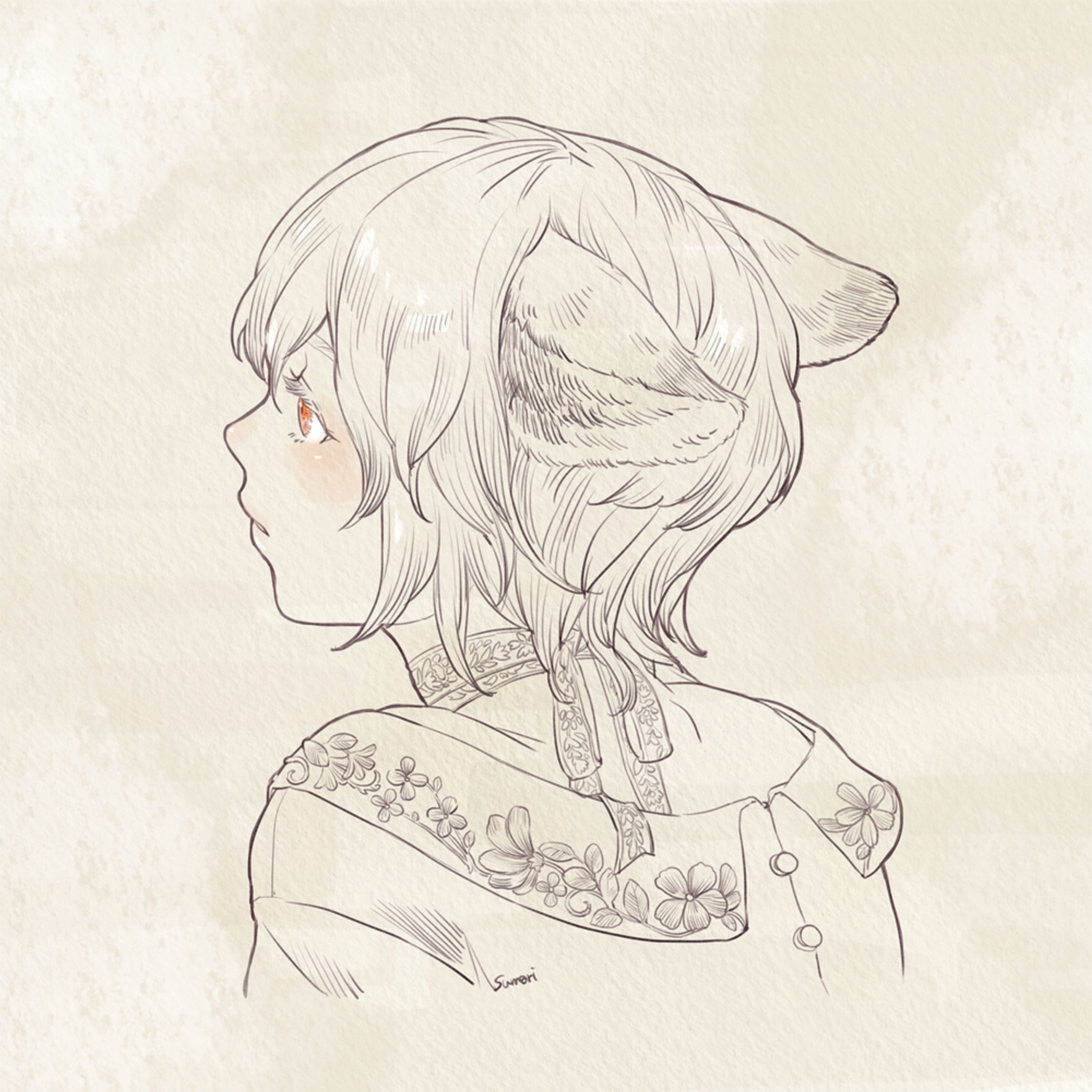 刺繍のブラウス-1