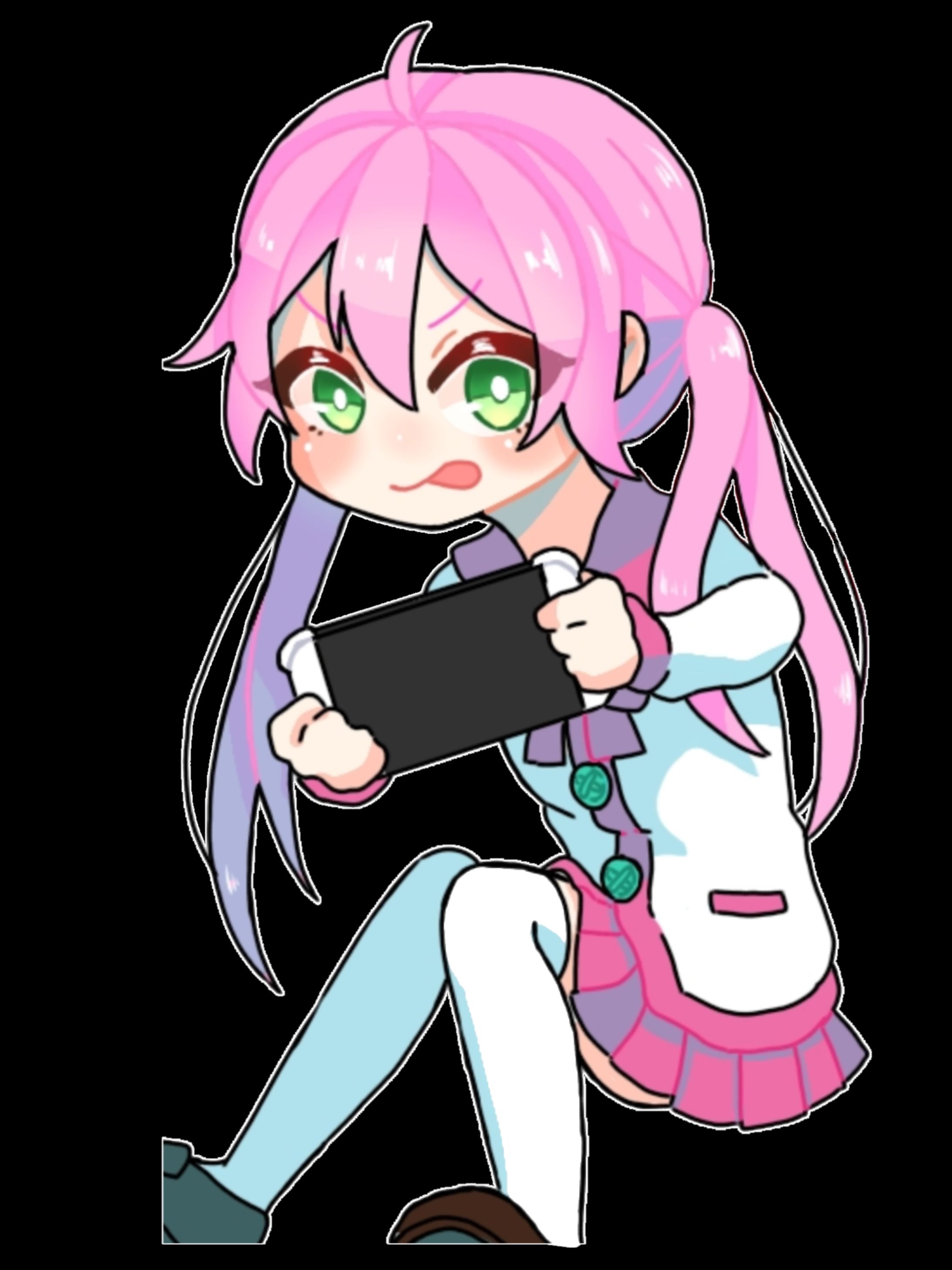 椎名華憐 SDキャラ 立ち絵イラスト-1