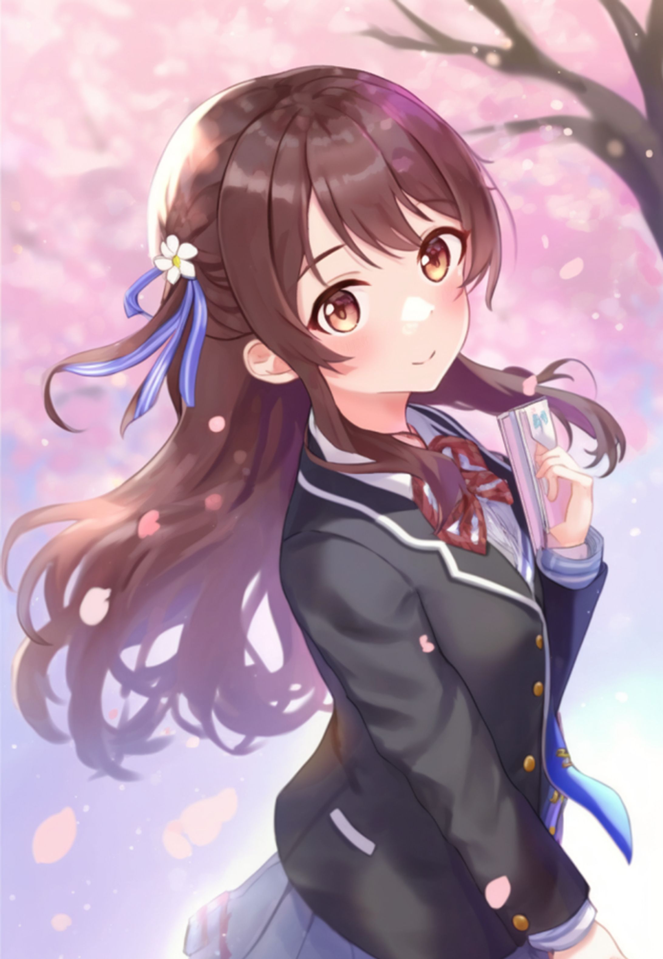オリジナルイラスト(卒業シーズン)-1