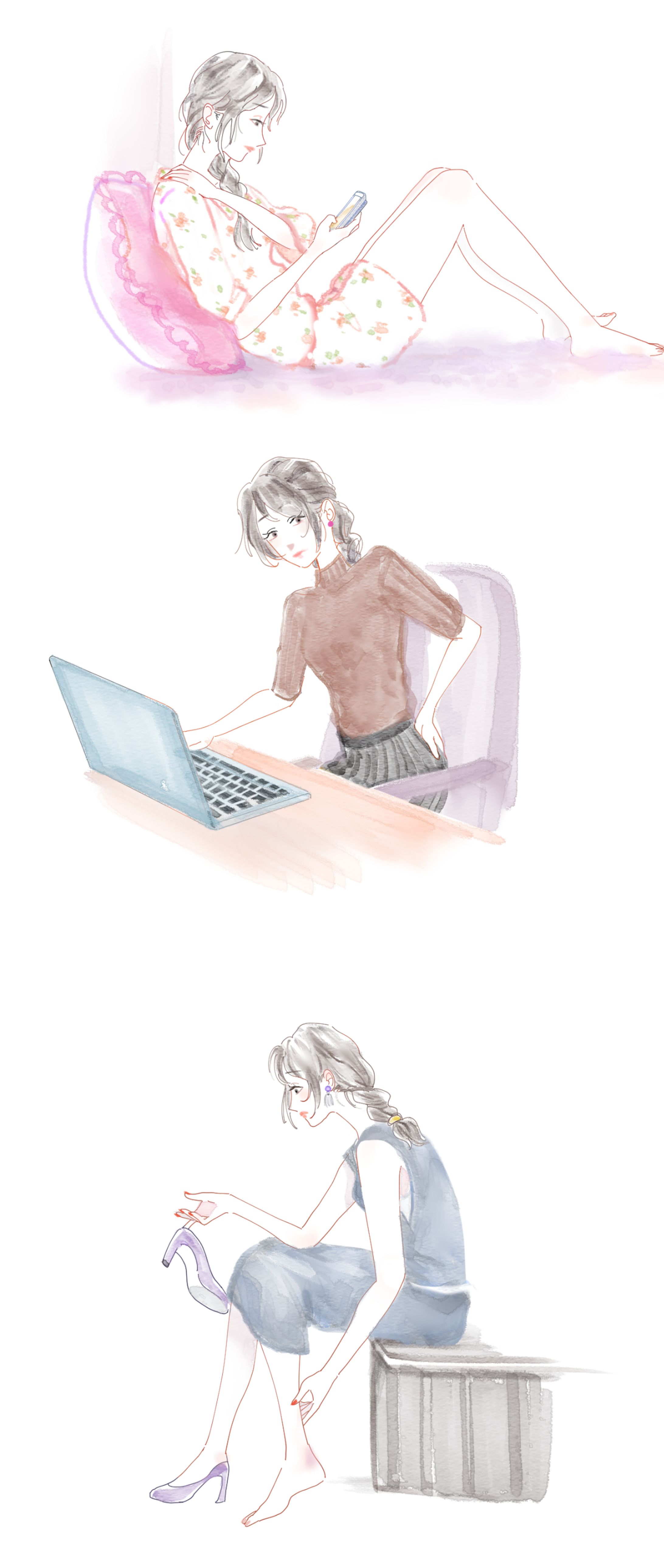 美容に関するイラスト-1