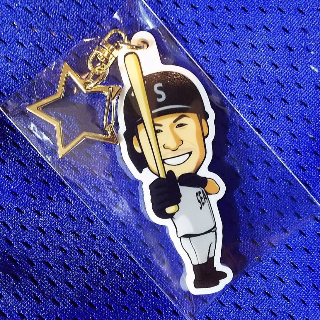 イチローキーホルダー！w. . #イチロー #ichiro #Ichiro #ICHIRO #鈴木  