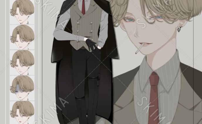 過去 立ち絵 【男性キャラ まとめ】