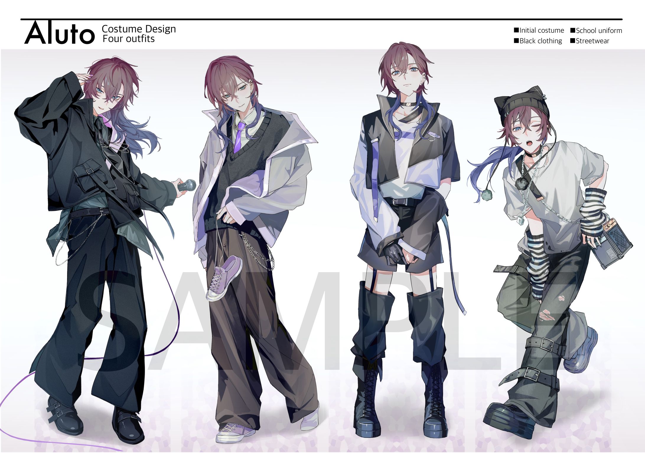 【works】Aluto様【立ち絵】-1