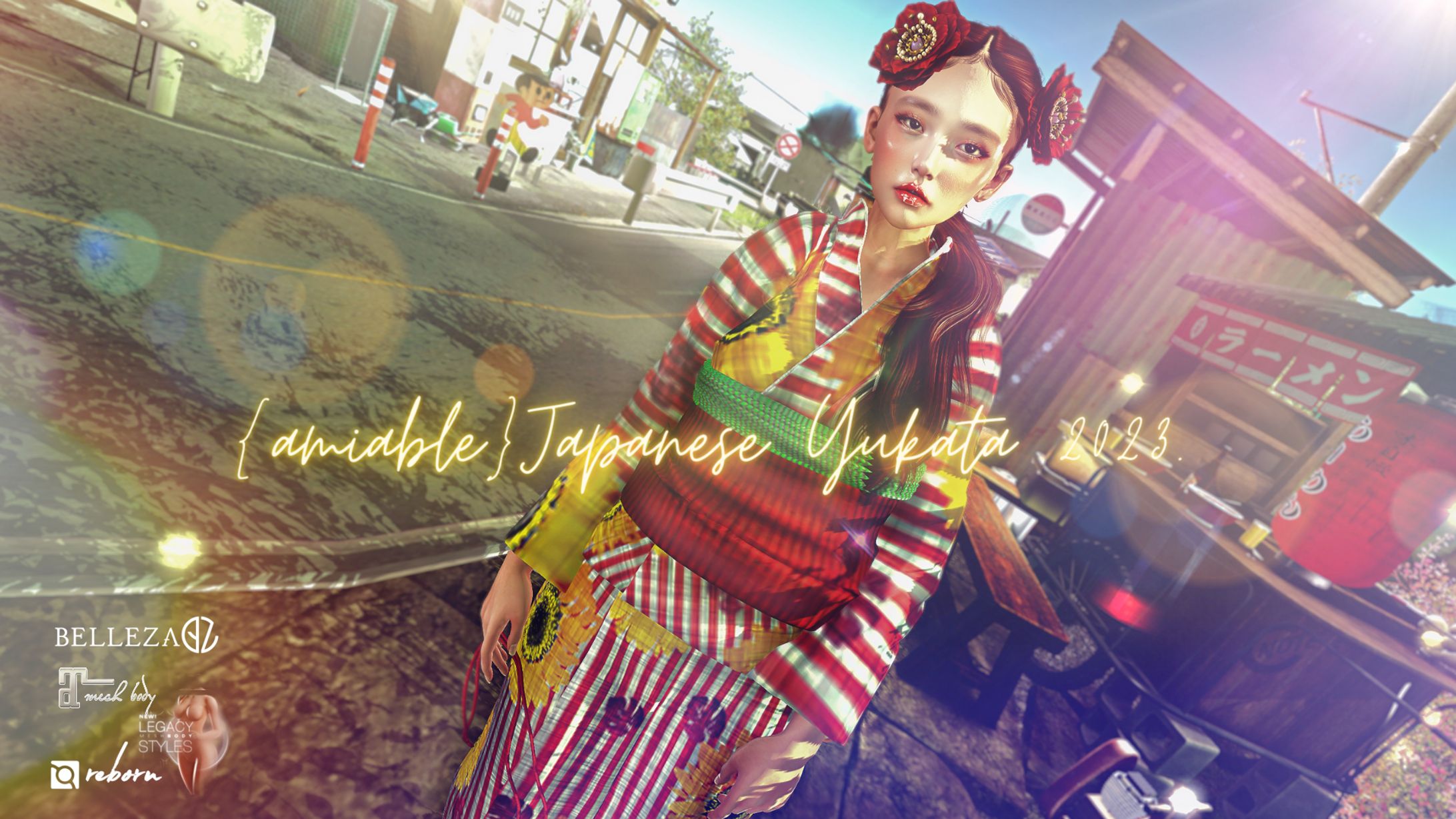 {amiable}Japanese Yukata 2023@the Mainstore.-1
