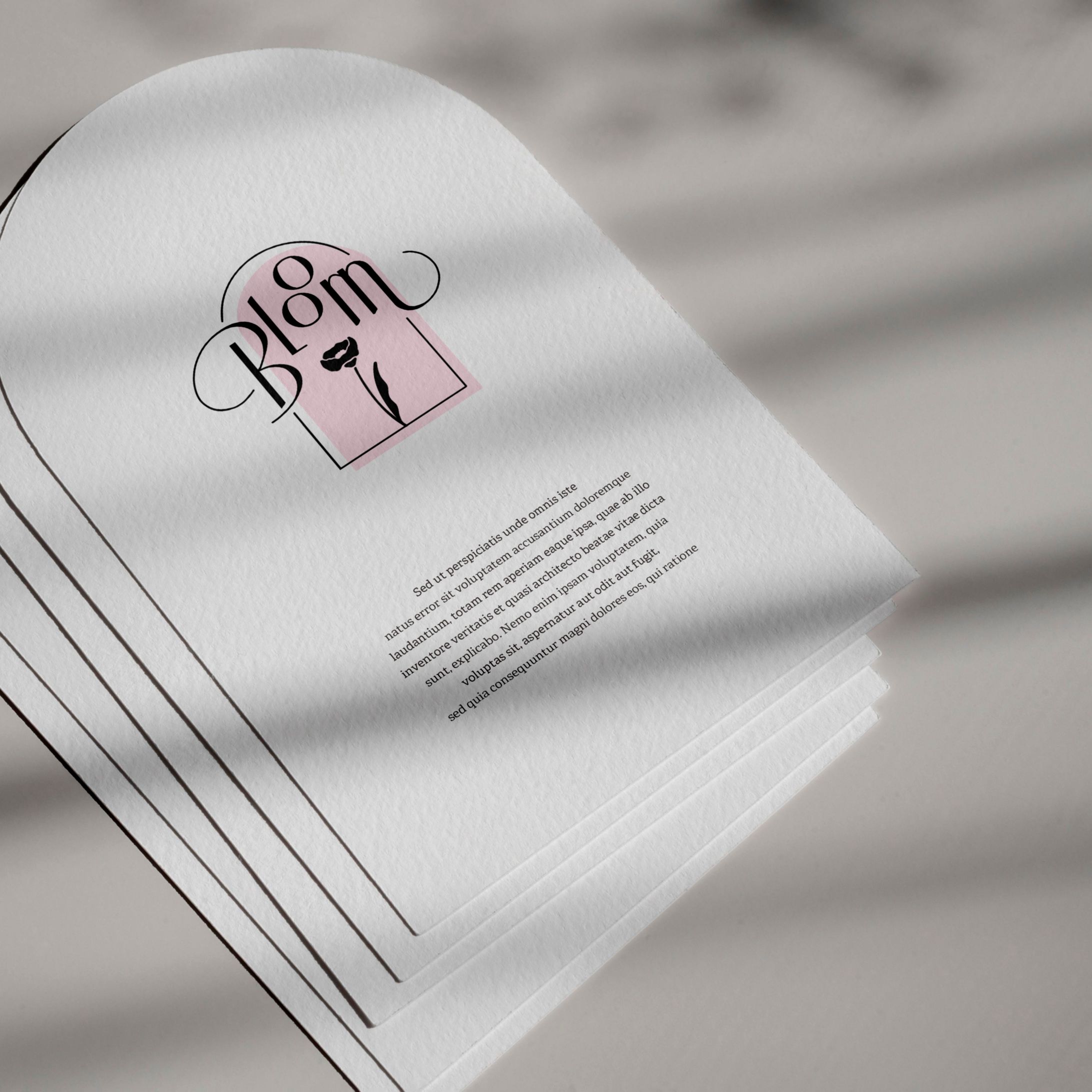 【架空】フラワーショップロゴ-1