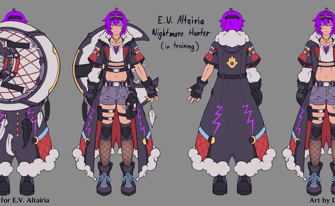 E.V. Altairia Character Sheet