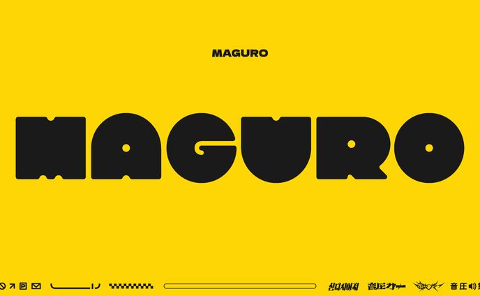 「maguro」ロゴ