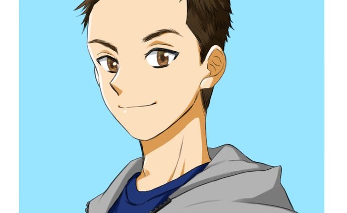 男性アイコン表情サンプル