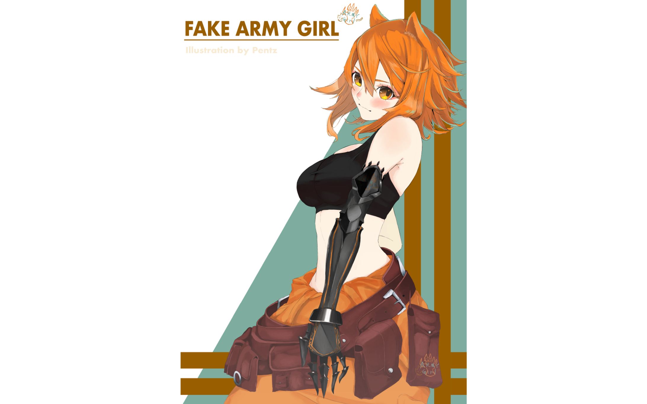FAKE ARMY GIRL-1