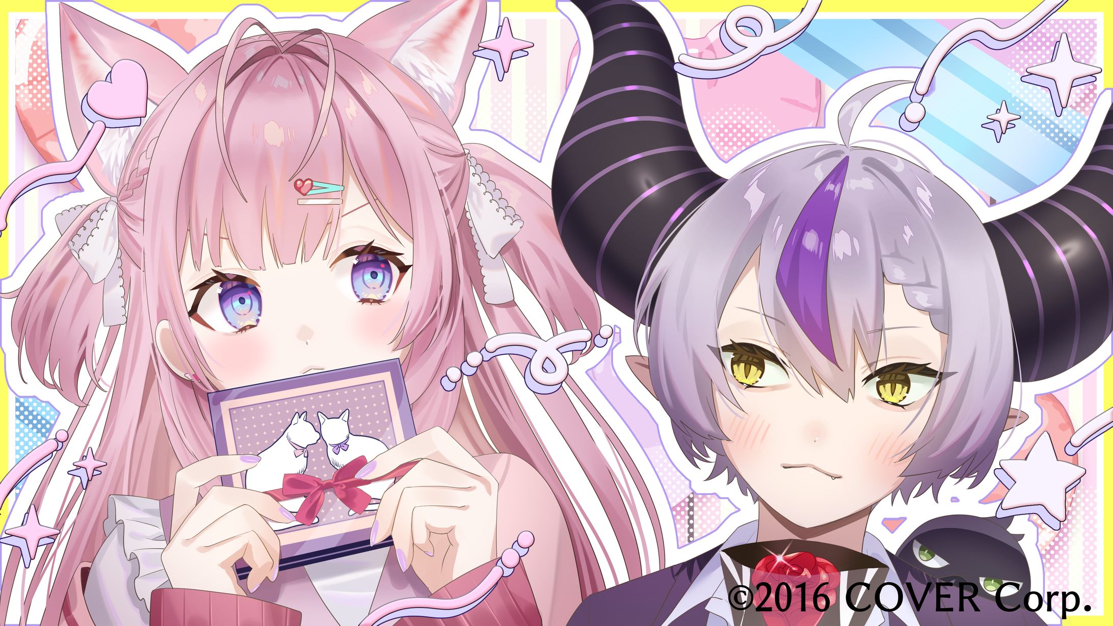 ホロライブ様　「chocolate box（cover）」／歌ってみたイラスト-1