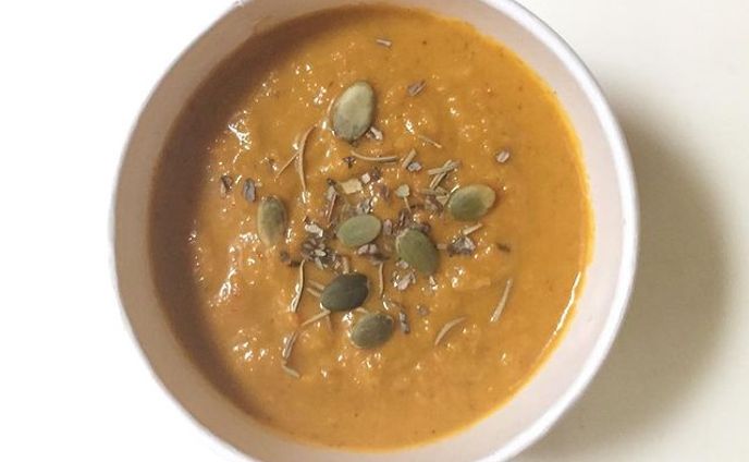 レシピ提供 Bell Pepper & Cauliflower Soup