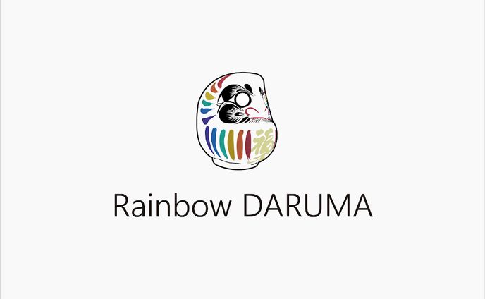 Rainbow DARUMA