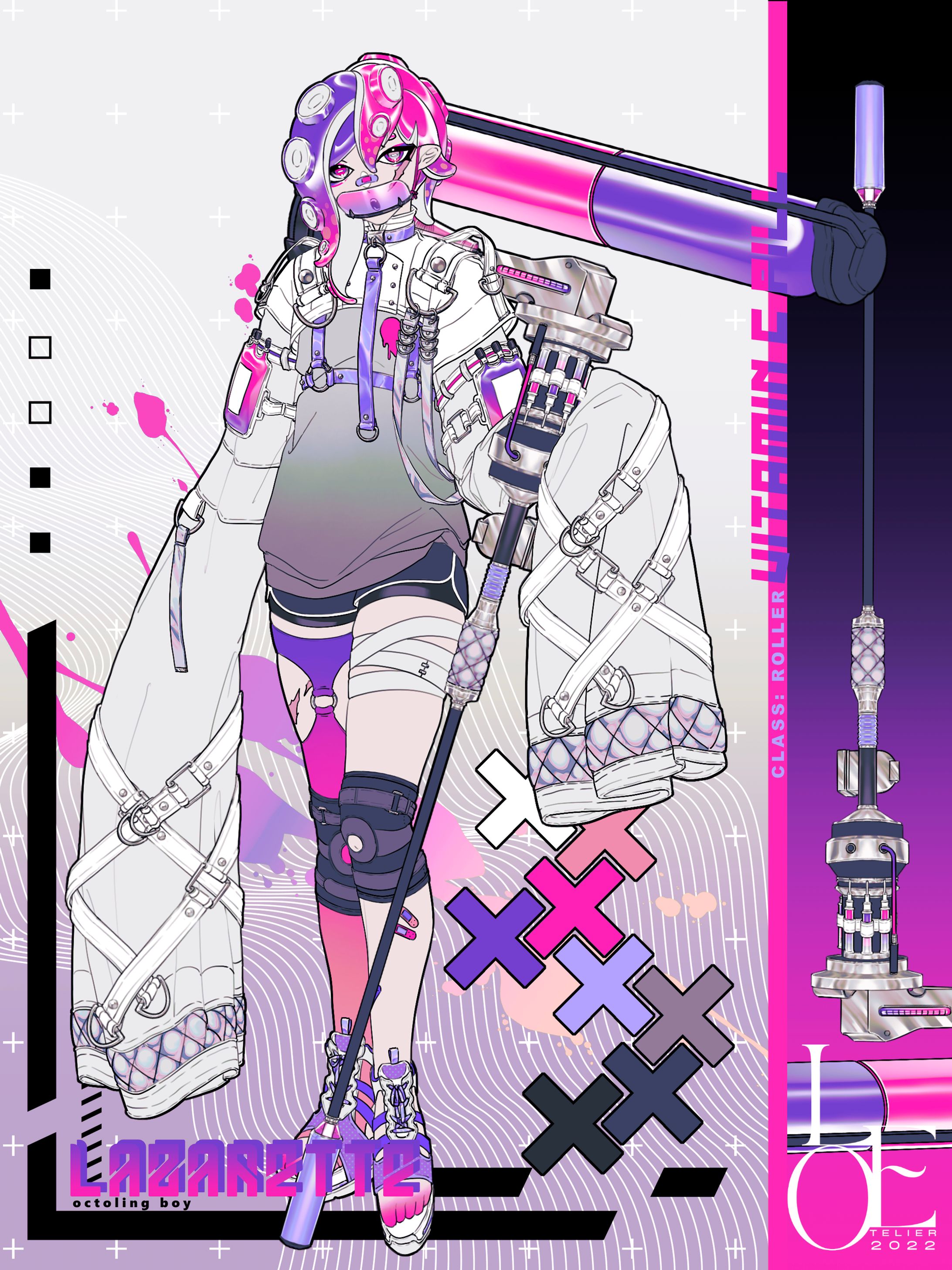 splatoon OC design lazarette-1