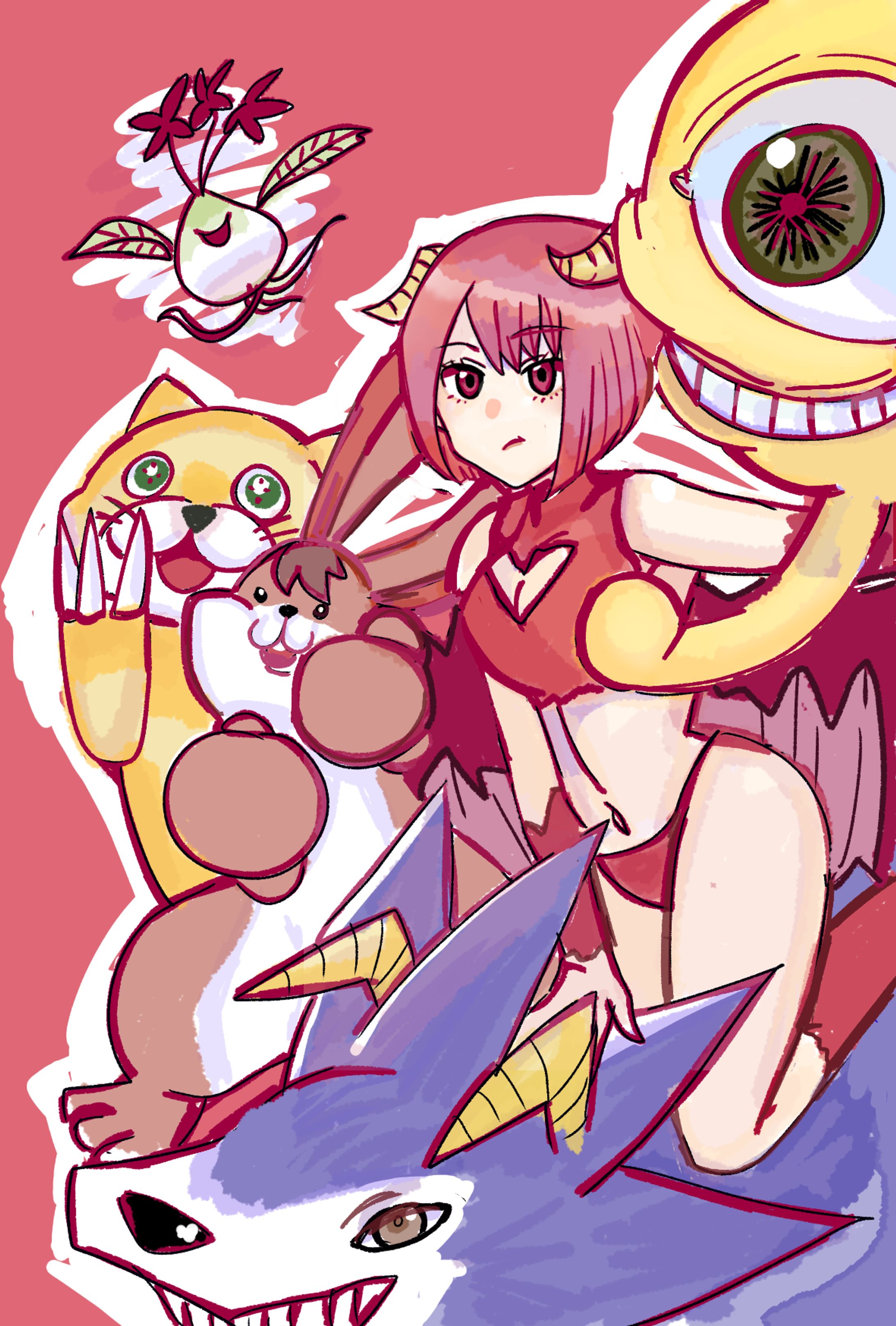 版権、アイドルイラスト-1