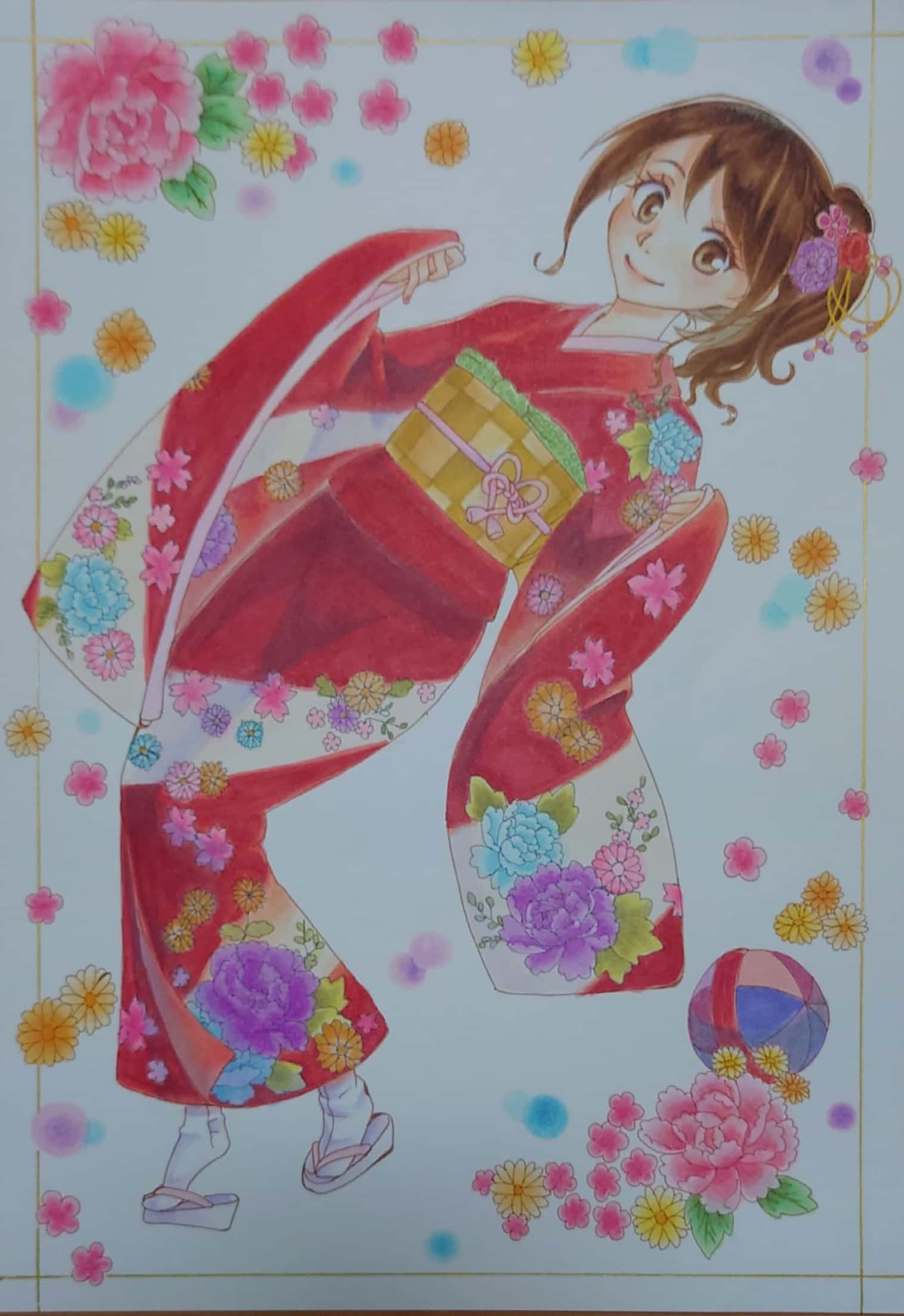 振り袖女子-1