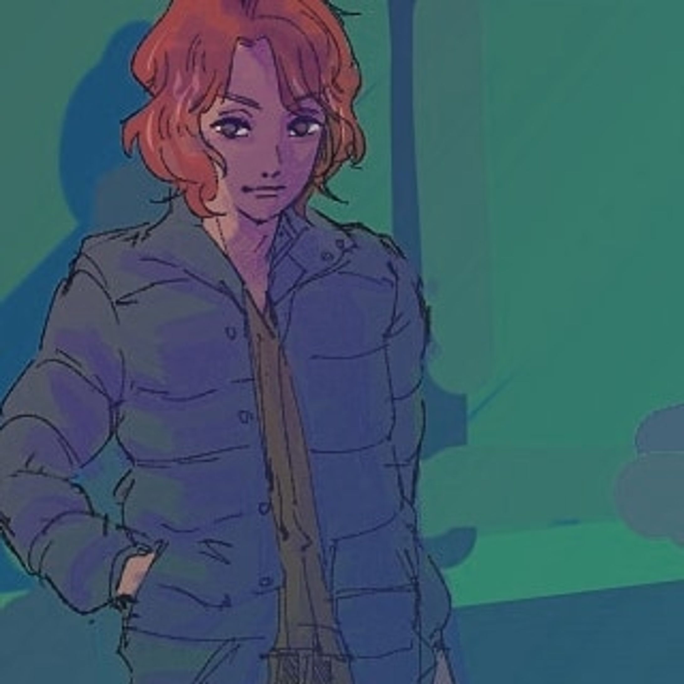 2019.11.3
#創作 
#創作イラスト
#イラスト 
#ilustration 
#これは理想先輩 
#絵描きさんと繋がりたい-1