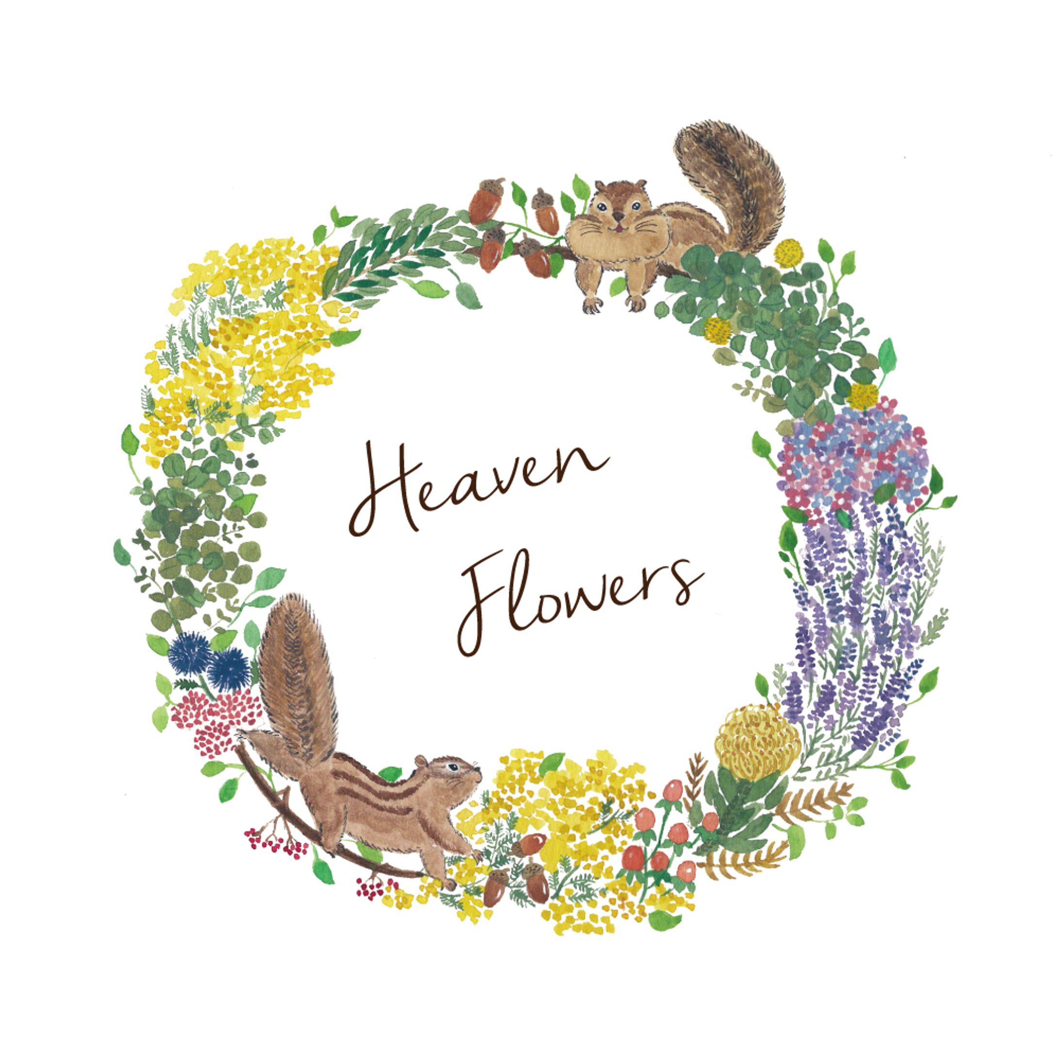 【ロゴ】Heaven Flowers 様-1
